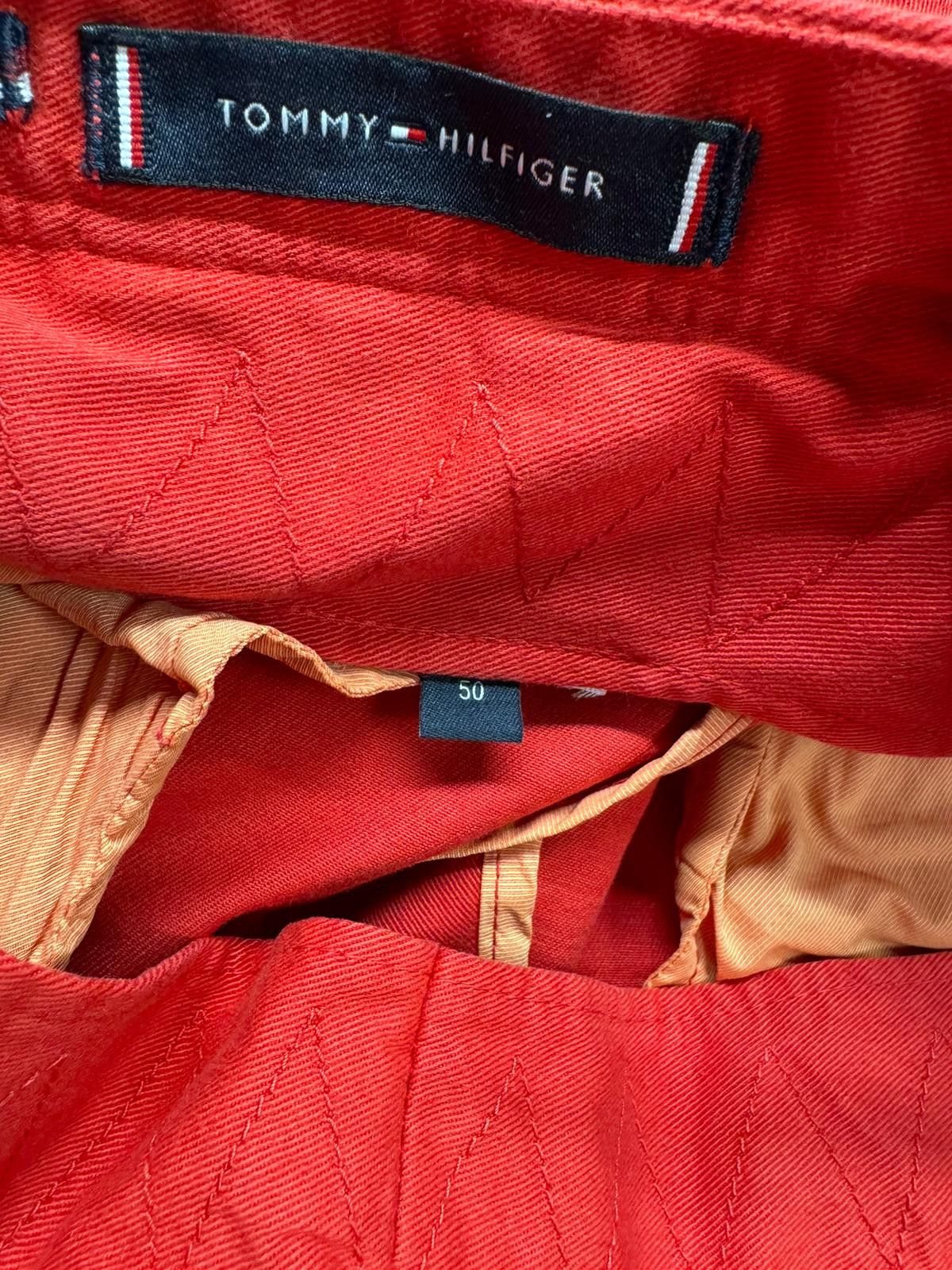Tommy Hilfiger TWILL STRETCH W33 Chino Pleated Slim Trousers 84976 Size US 33 - 9 Thumbnail