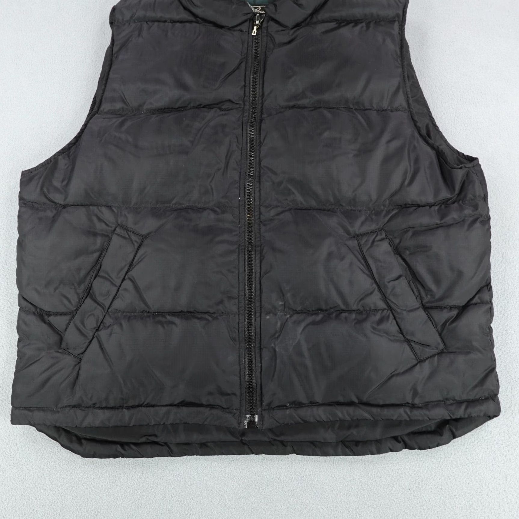 Eddie Bauer Eddie Bauer Puffer Vest Mens Large Black Goose Down Insulated Full Zip Outdoor Size US L / EU 52-54 / 3 - 3 Thumbnail