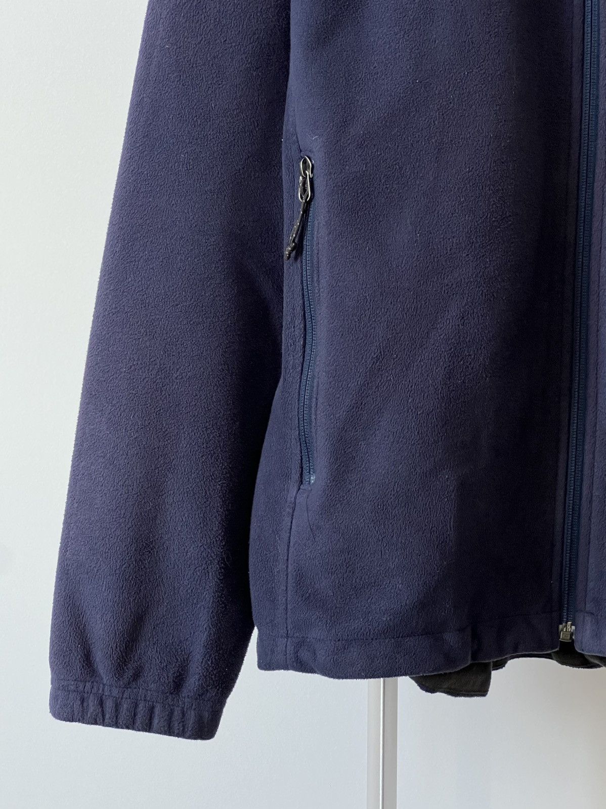 The North Face × Vintage The North Face vintage fleece windwall zip up jacket Size US L / EU 52-54 / 3 - 4 Thumbnail