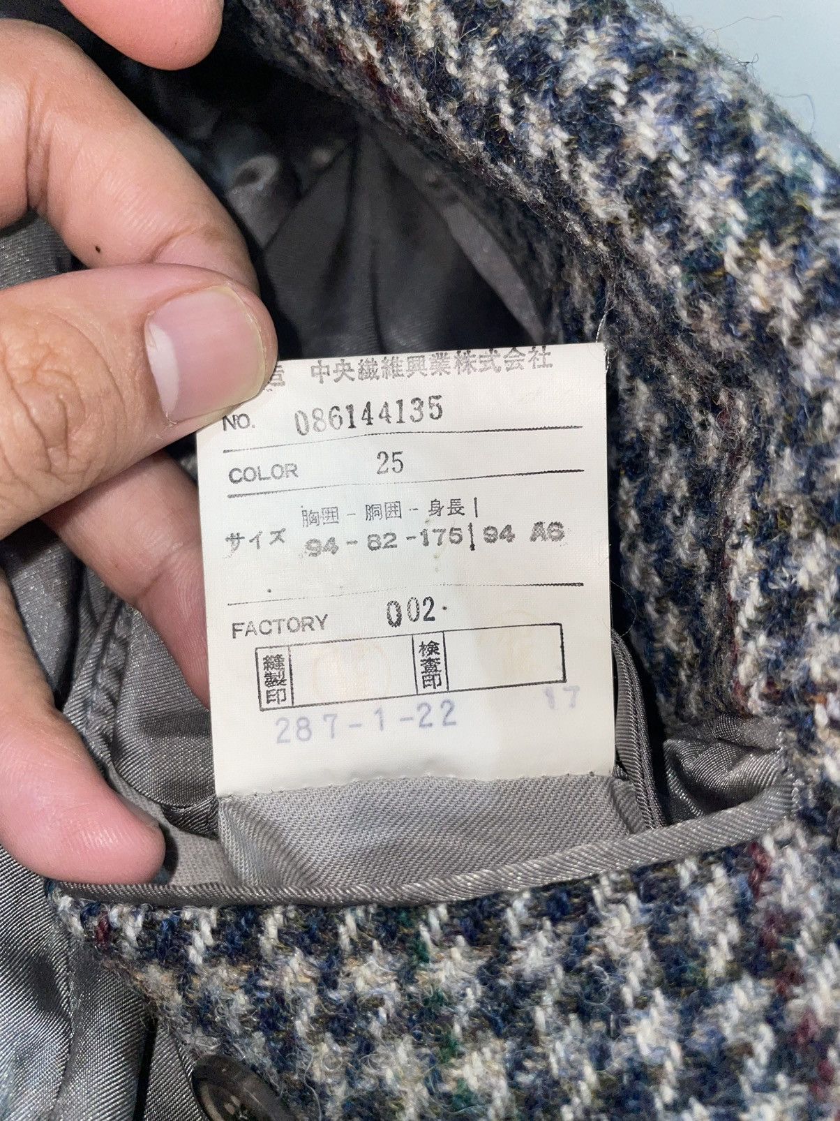 Harris Tweed Harris Tweed Houndstooth Jacket Size US M / EU 48-50 / 2 - 9 Thumbnail
