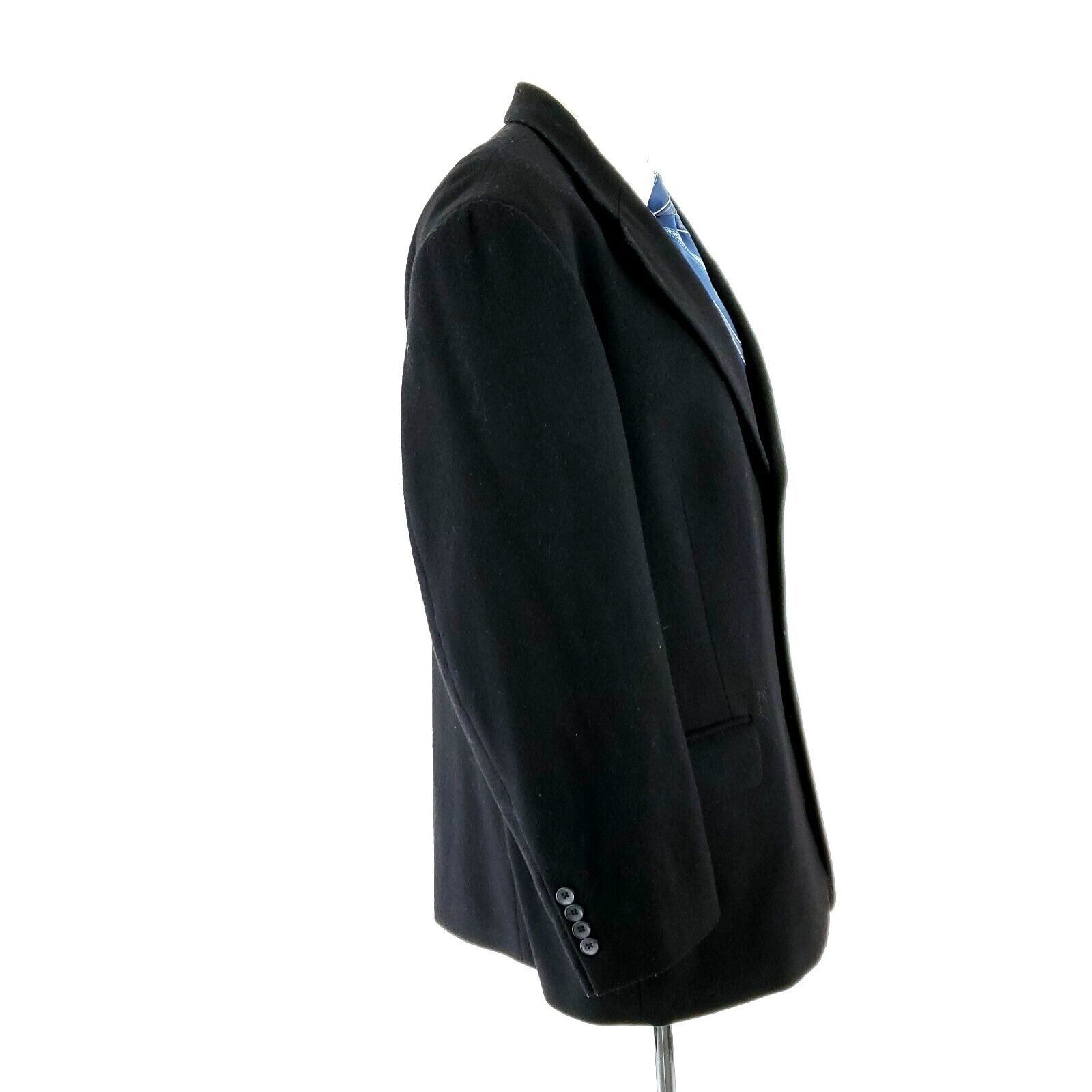 Oscar De La Renta Oscar De La Renta Wool Cashmere Nylon 3 Button Sport Coat 42 Size 42R - 6 Thumbnail
