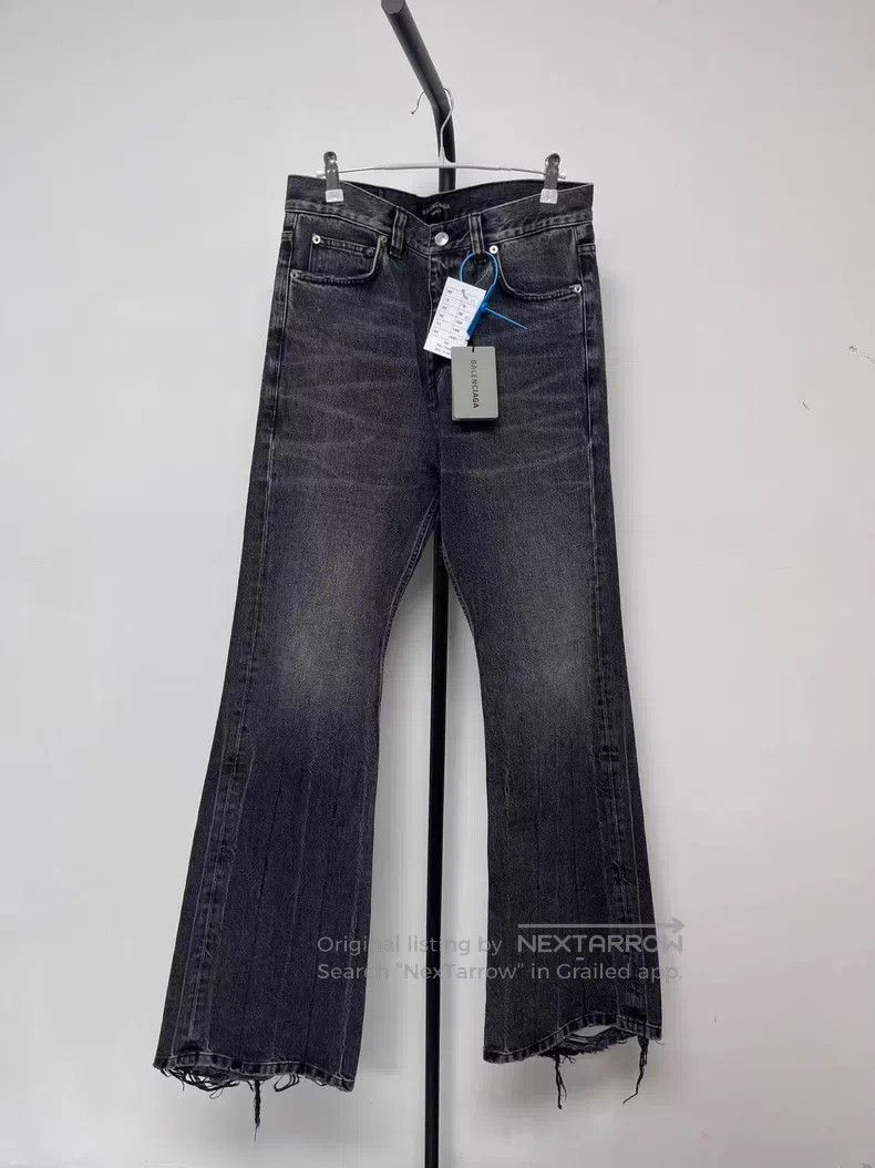 Balenciaga Balenciaga size XS Double waist stitching flared jeans