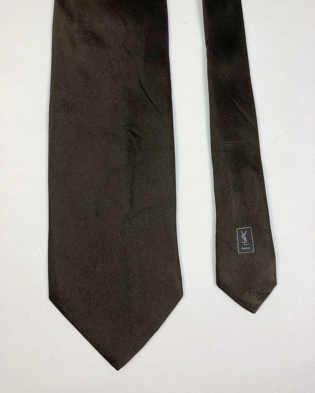 Yves Saint Laurent Rare Vintage Yves Saint Laurent YSL Silk Tie Made in Italy Size ONE SIZE - 4 Thumbnail