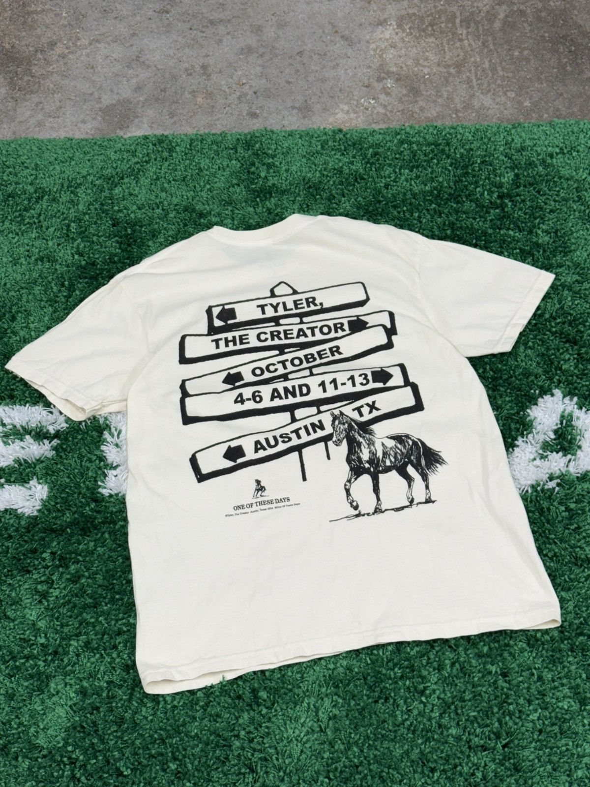 Tyler The Creator Tyler The Creator Austin Texas License Plate Tee Golf Wang Size US L / EU 52-54 / 3 - 5 Thumbnail