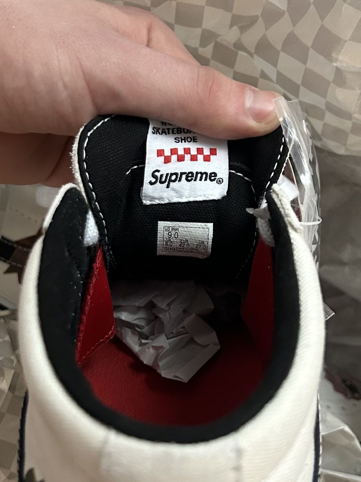 Supreme × Vans Supreme Nate Lowman Vans Size US 9 / EU 42 - 5 Thumbnail