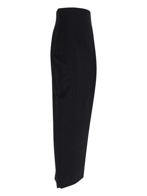 Rick Owens o1y0126 Maxi Skirt in Black Size 27" / US 4 / IT 40 - 3 Thumbnail