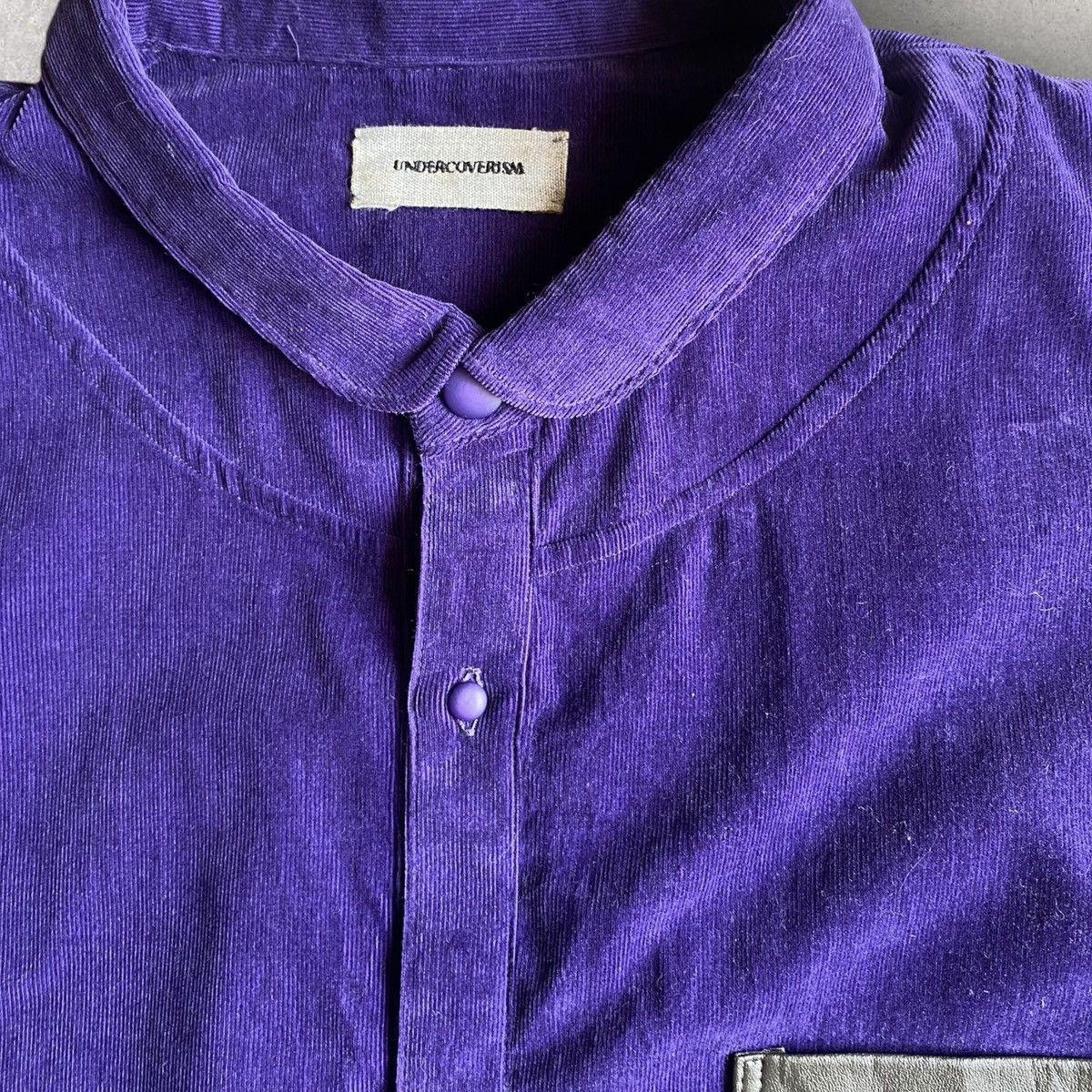 Undercover AW12 “Psycho Color” Gerausch Pull Over Corduroy Shirt Size US L / EU 52-54 / 3 - 3 Thumbnail