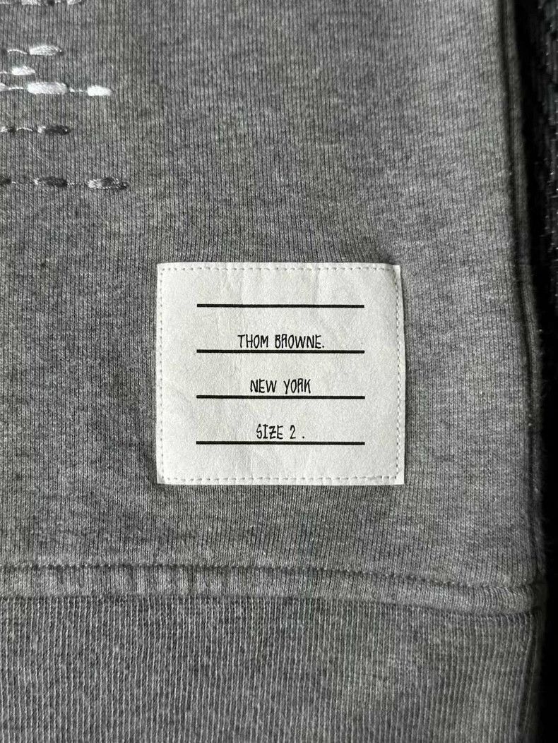 Thom Browne Thom Browne Embroidered hoodie Size US M / EU 48-50 / 2 - 4 Thumbnail