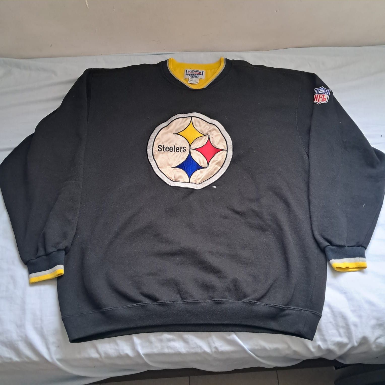 Starter NFL Pittsburgh Steelers Sweatshirt Crewneck Size US XXL / EU 58 / 5 - 1 Thumbnail