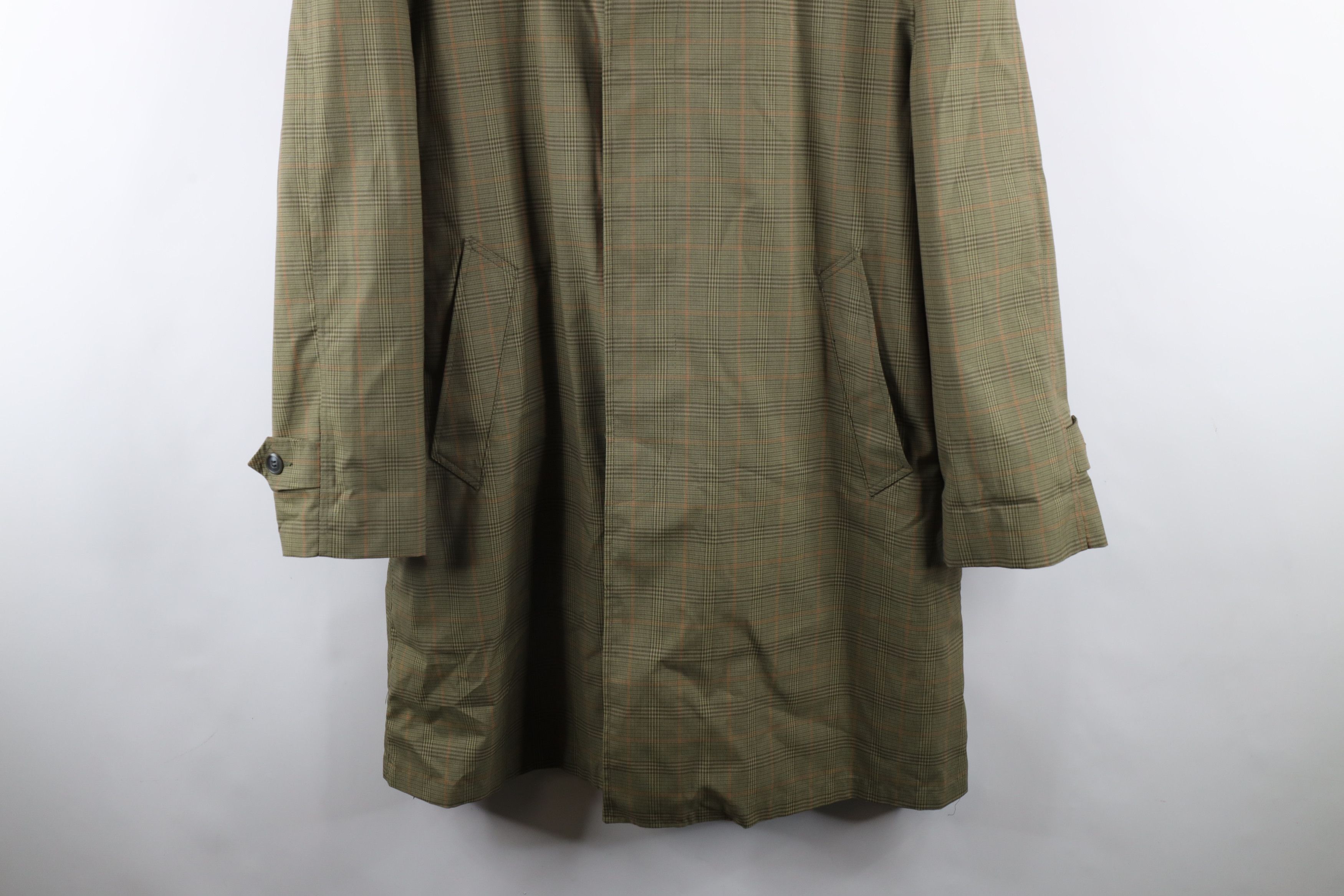 Vintage Vintage 50s 60s Streetwear Coat Overcoat Jacket Plaid USA Size US L / EU 52-54 / 3 - 3 Thumbnail