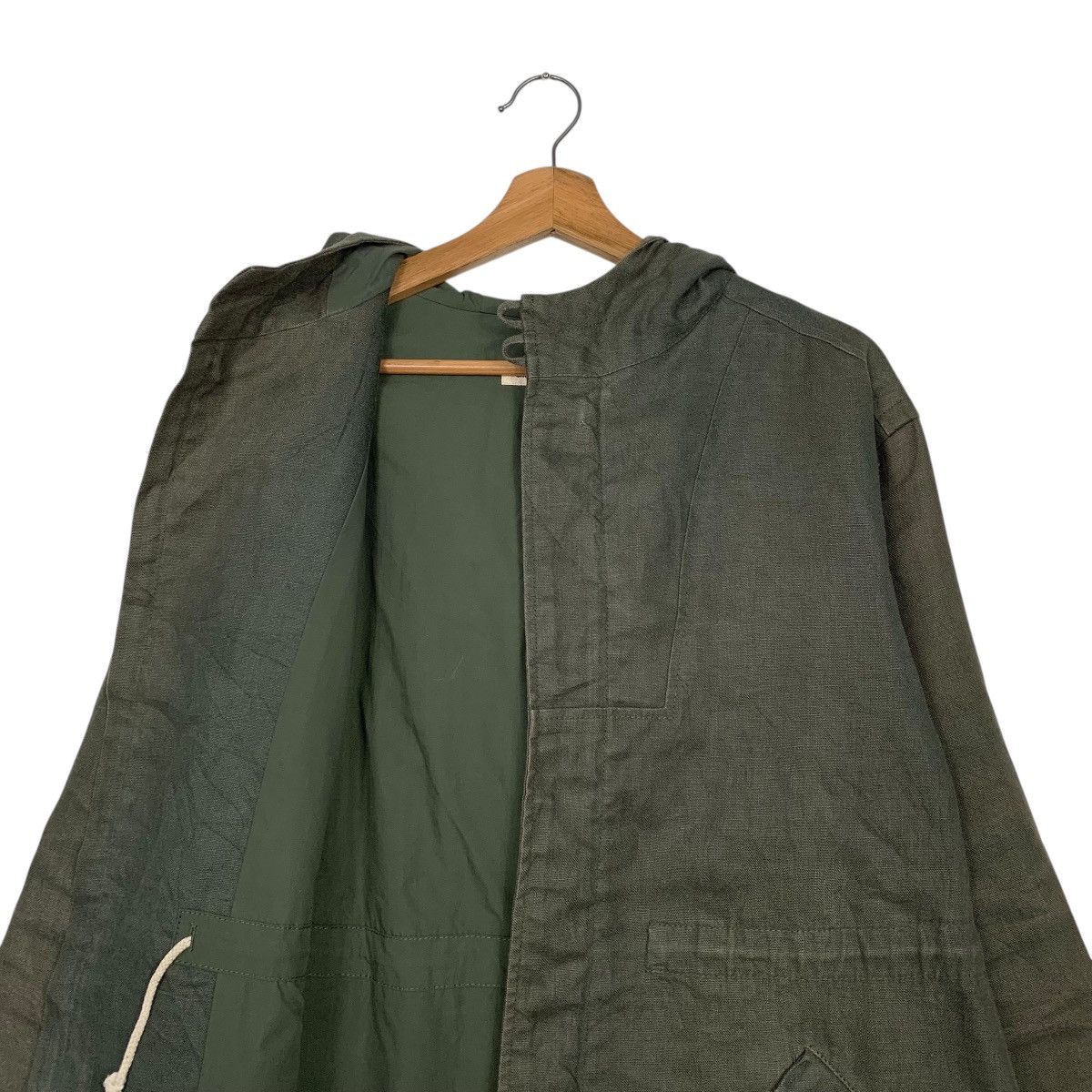 Japanese Brand Chambre De Nimes Hooded Military Parka Size M / US 6-8 / IT 42-44 - 11 Thumbnail