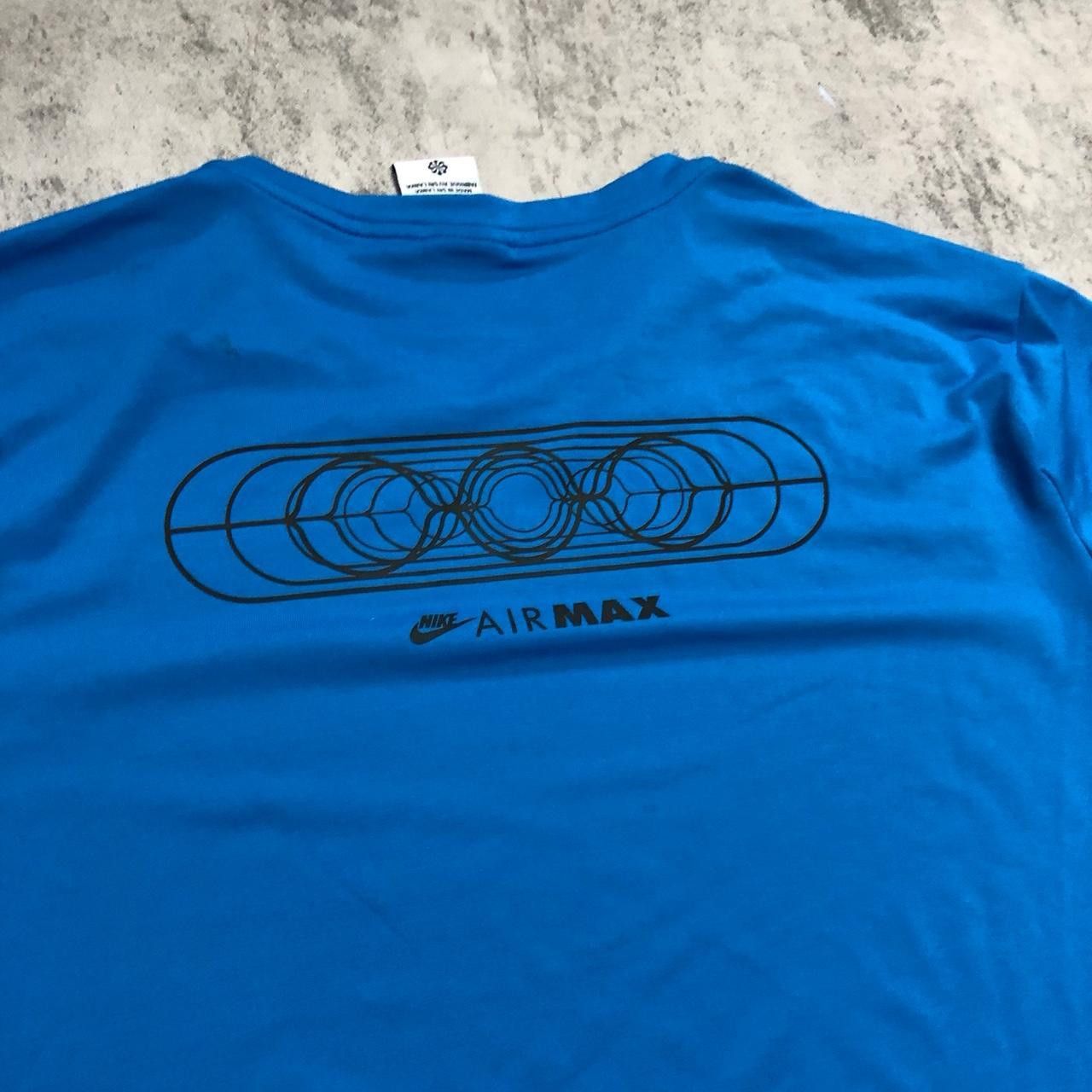 Nike Nike blue Dri-Fit t-shirt Sportswear rap hip hop Size US L / EU 52-54 / 3 - 6 Thumbnail