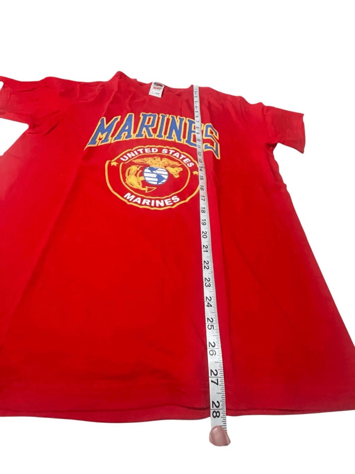 Fruit Of The Loom United States Marines Tee Shirt Sz L Size US L / EU 52-54 / 3 - 6 Thumbnail