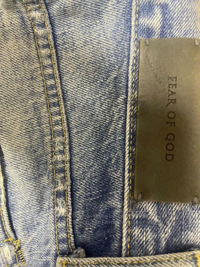 Fear of God Fear of God 2nd Blue Denim Jeans. Size US 29 - 6 Thumbnail