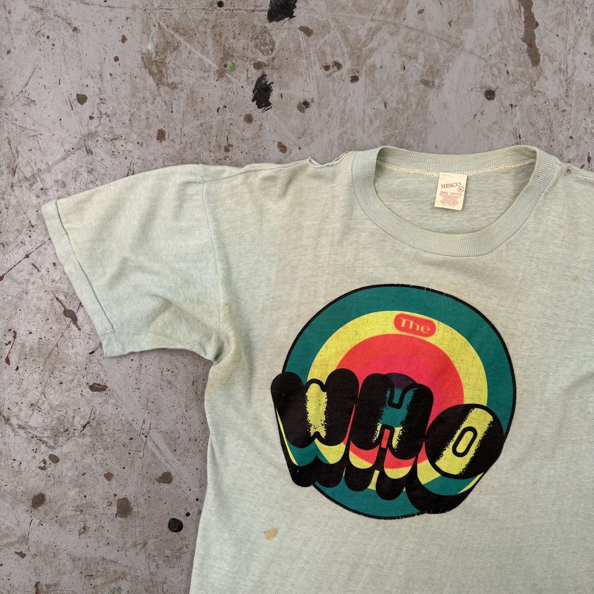 Band Tees × Vintage Vintage 70’s thrashed The Who band T-shirt M Size US M / EU 48-50 / 2 - 7 Thumbnail