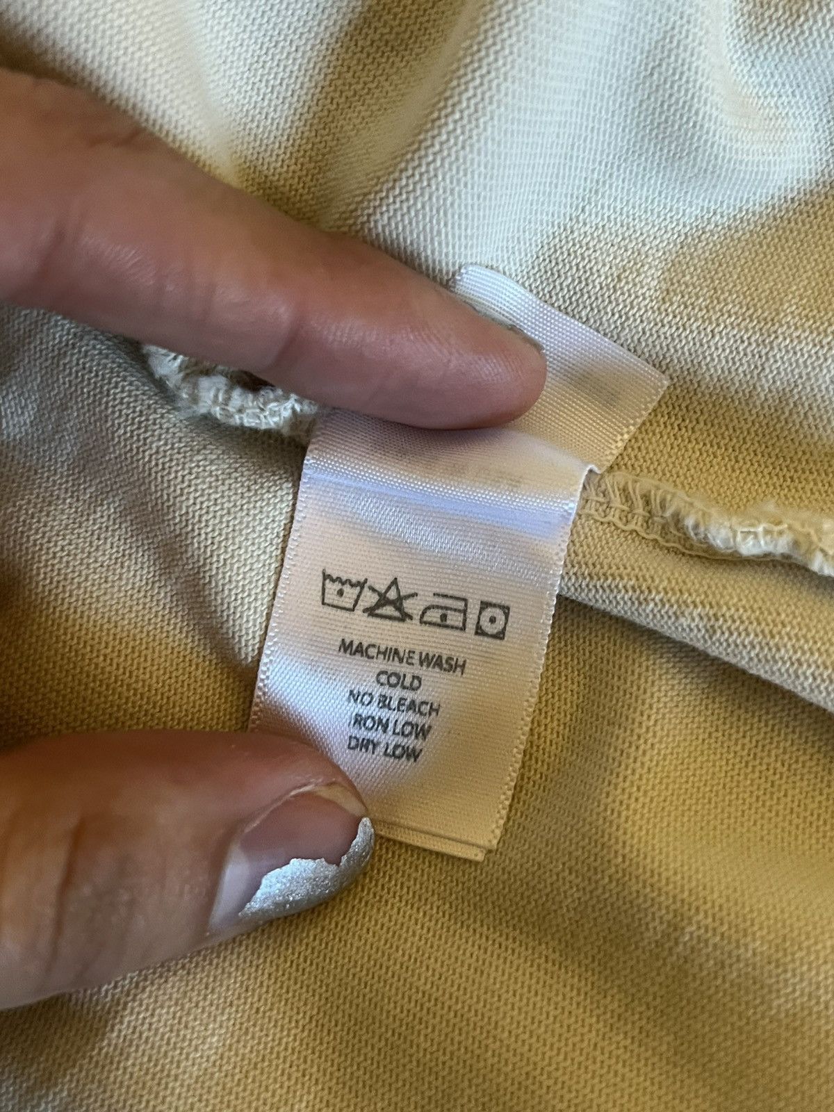 Reese Cooper Reese Cooper Off-White Eagle Tee Size US L / EU 52-54 / 3 - 6 Thumbnail