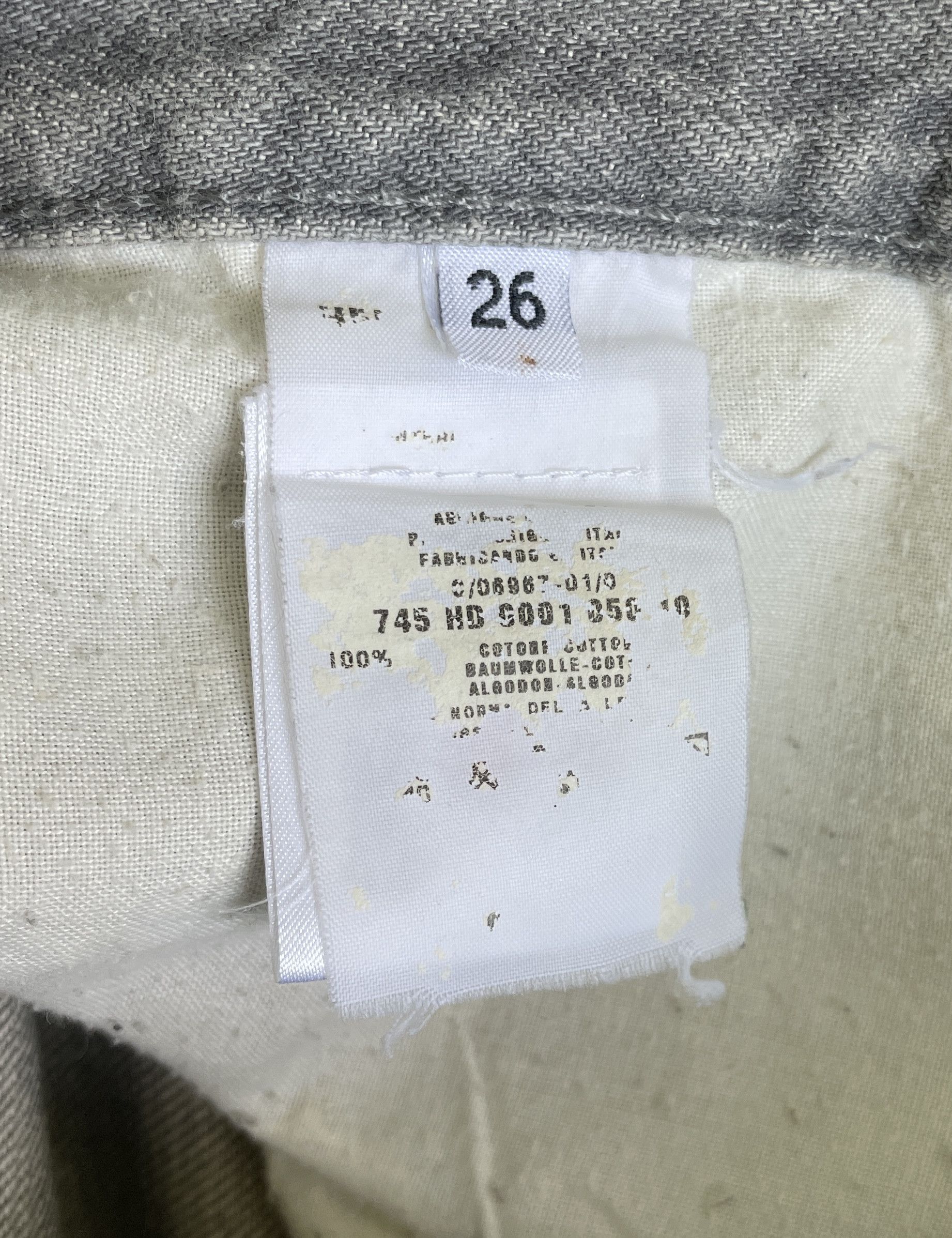 Helmut Lang HELMUT LANG Italian Cut washed Denim Size US 29 - 4 Thumbnail