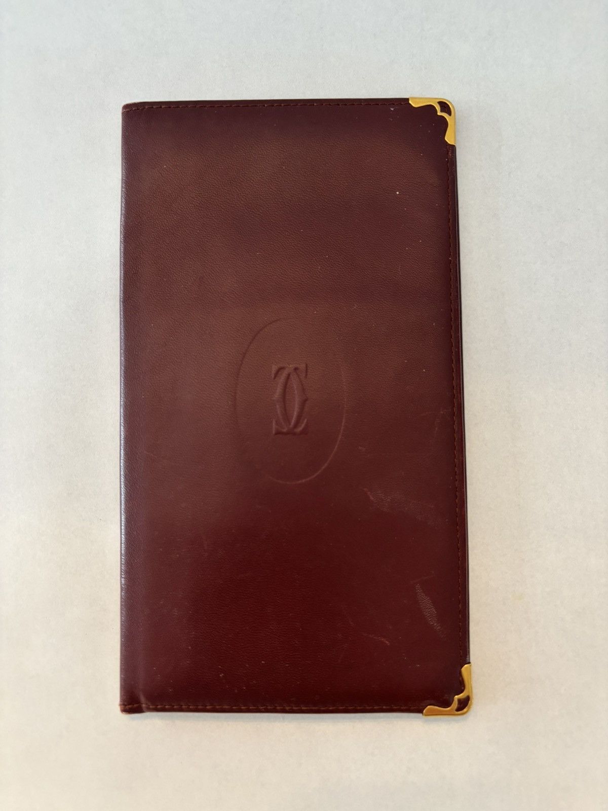 Cartier Cartier Burgundy Bifold Size ONE SIZE - 1 Thumbnail