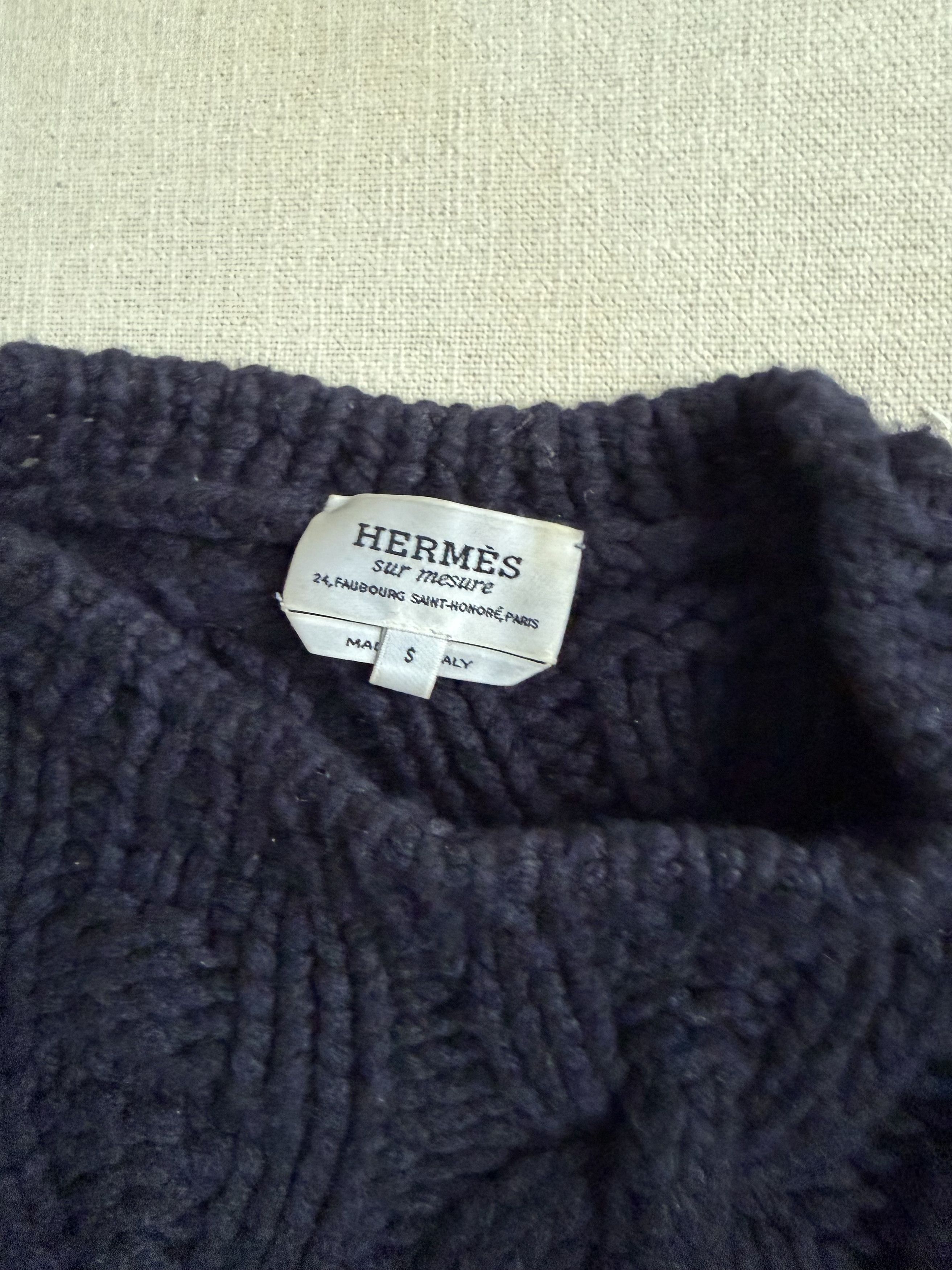 Hermes Hermès Cashmere Sweater – Heavyweight, Exceptional Quality Size US M / EU 48-50 / 2 - 3 Thumbnail