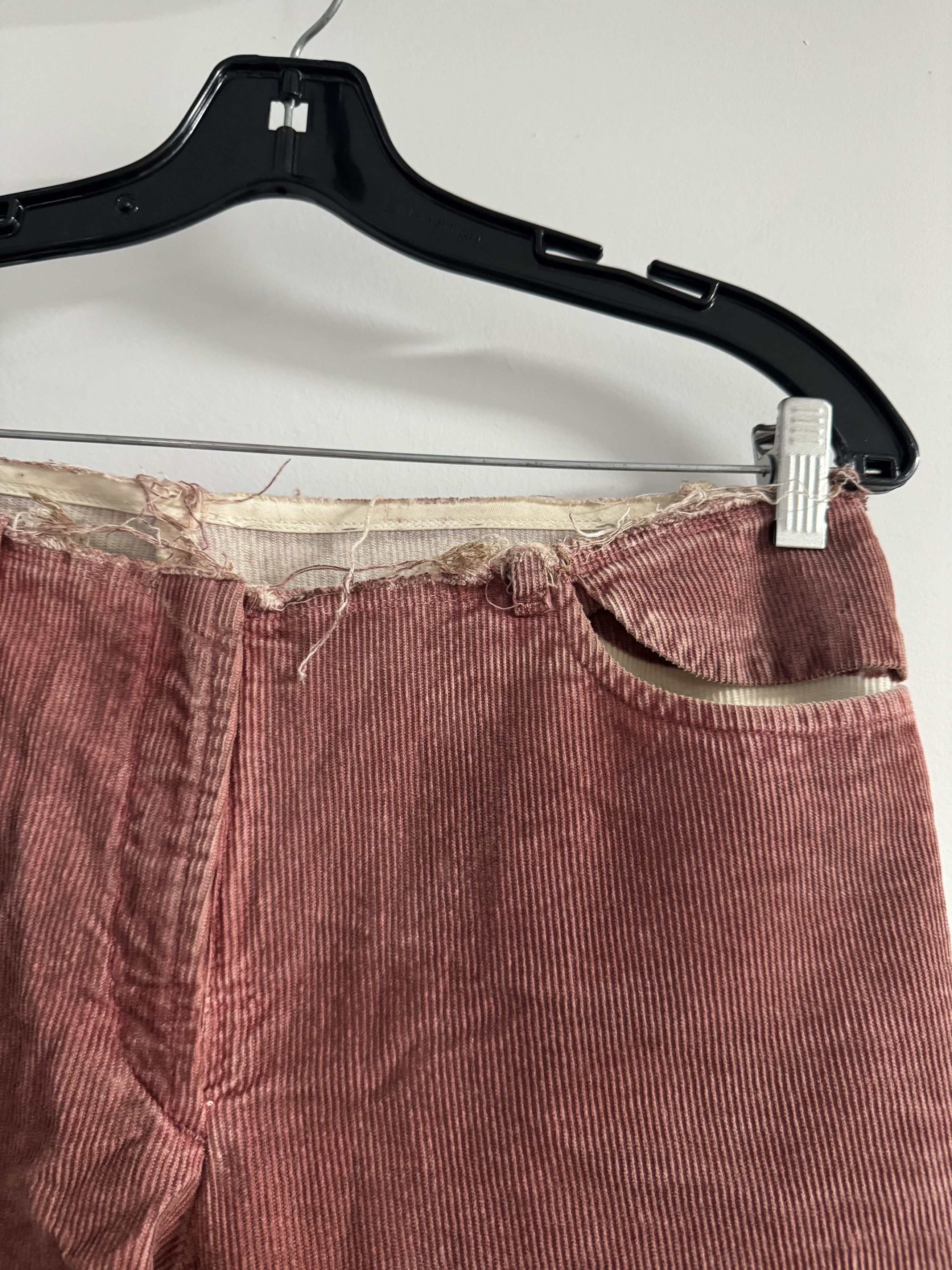 Maison Margiela Margiela Rust Cut-off Pants Size US 30 / EU 46 - 2 Thumbnail