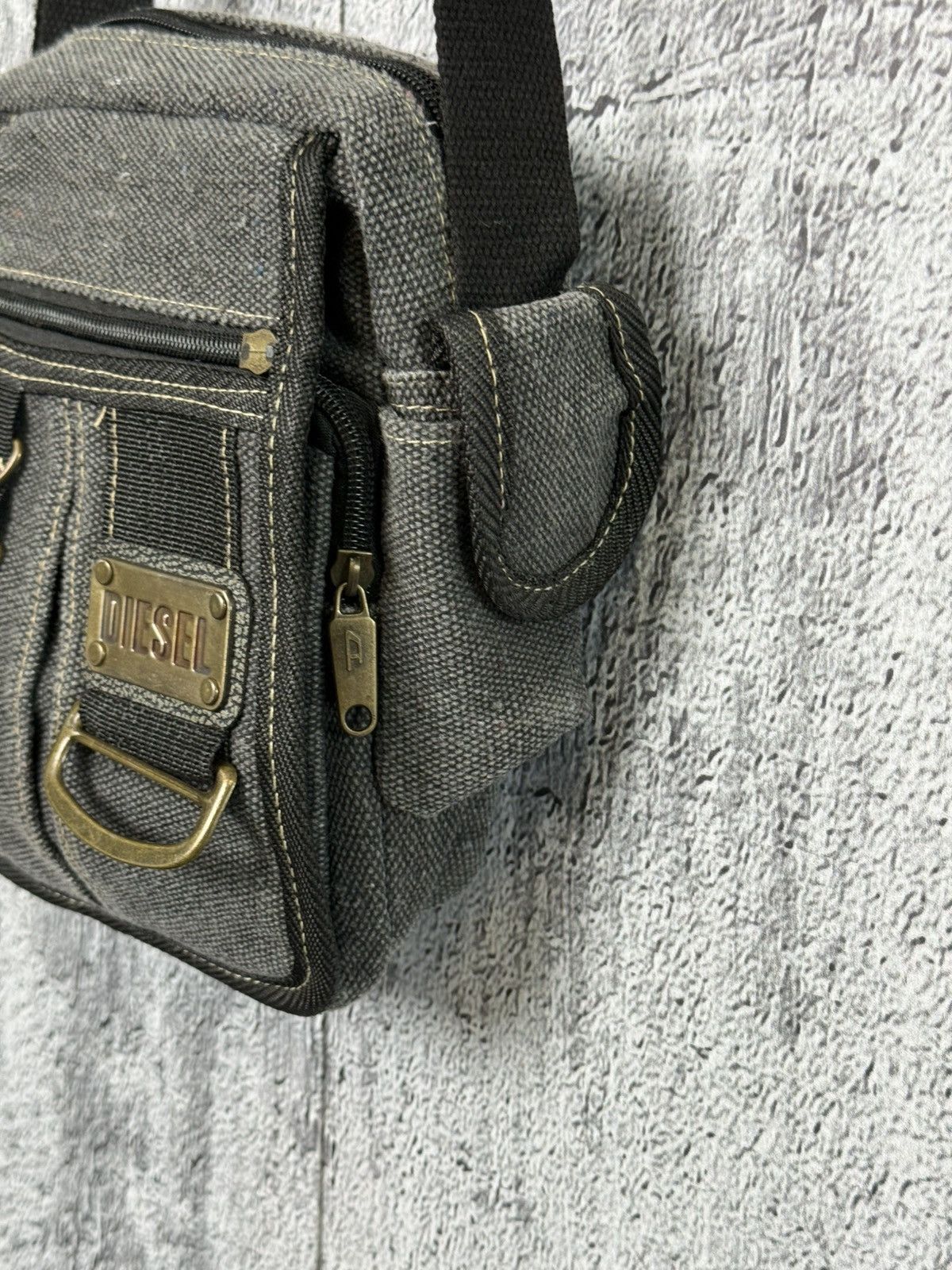 Diesel Vintage Diesel Crossbody Messenger Bag Military Utility Size ONE SIZE - 6 Thumbnail