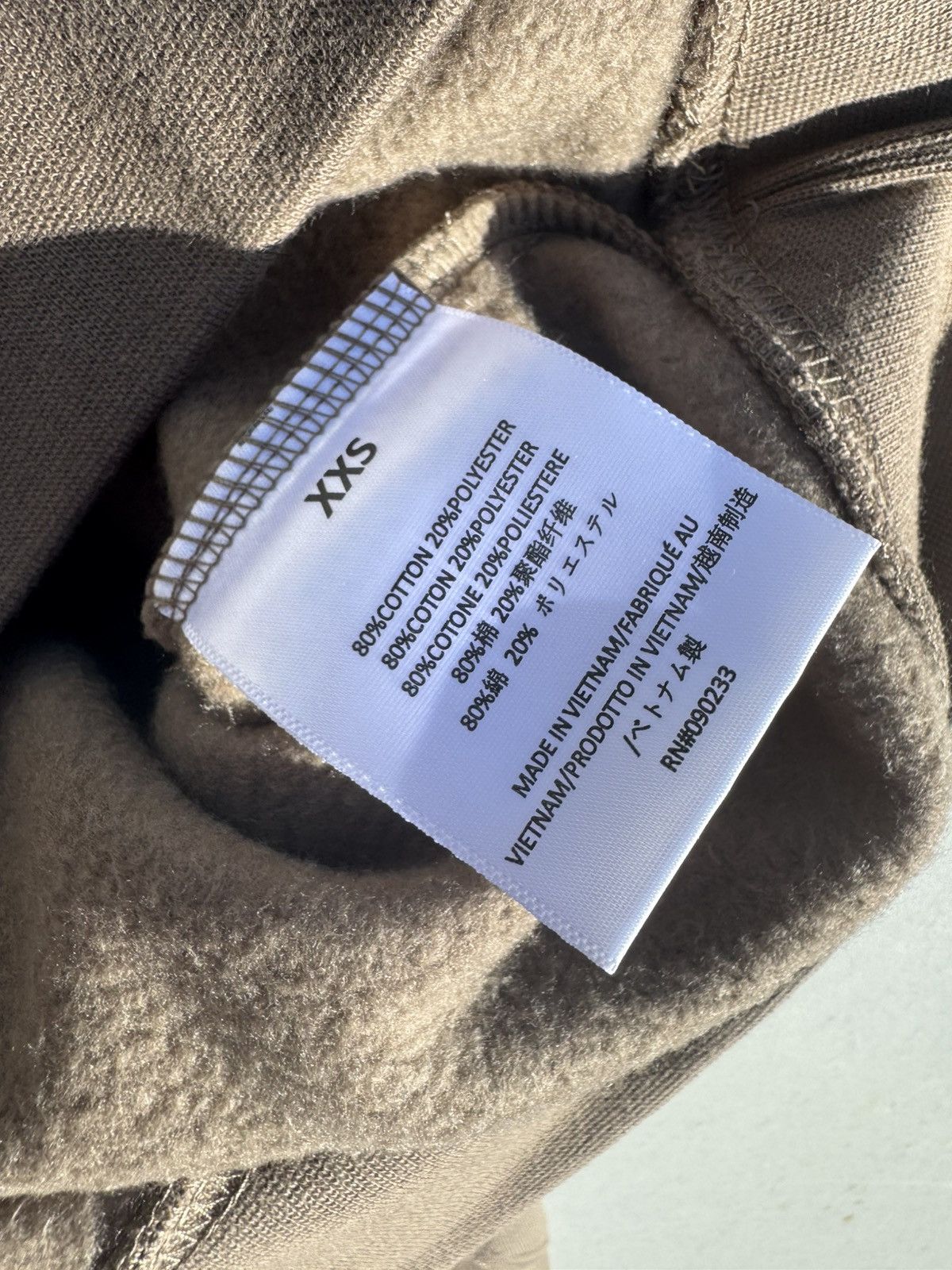 Fear of God FOG Essentials Hoodie Harvest Size XXS Size US XXS / EU 40 - 9 Thumbnail