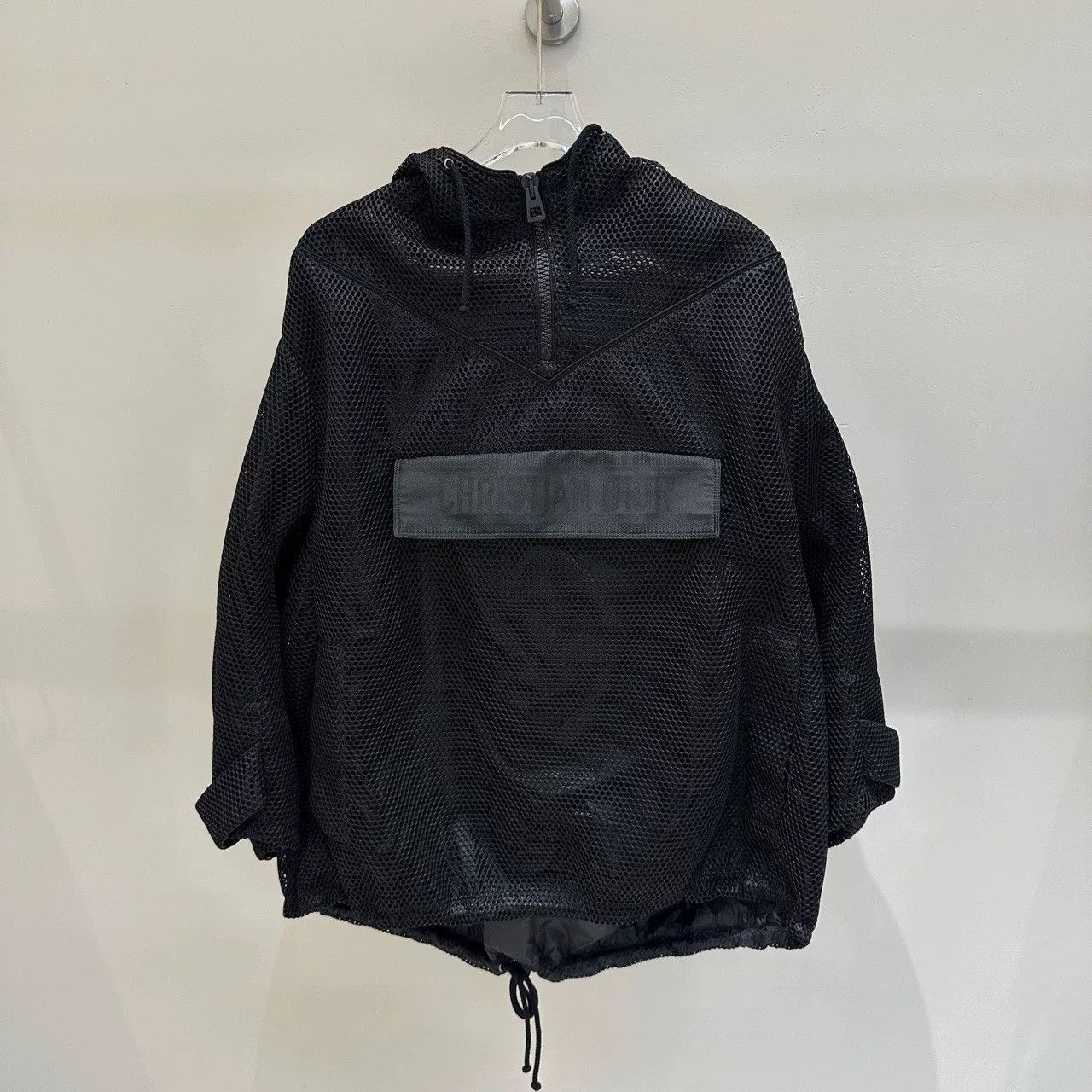 Dior dior tech mesh hooded black jacket Size US S / EU 44-46 / 1 - 1 Thumbnail