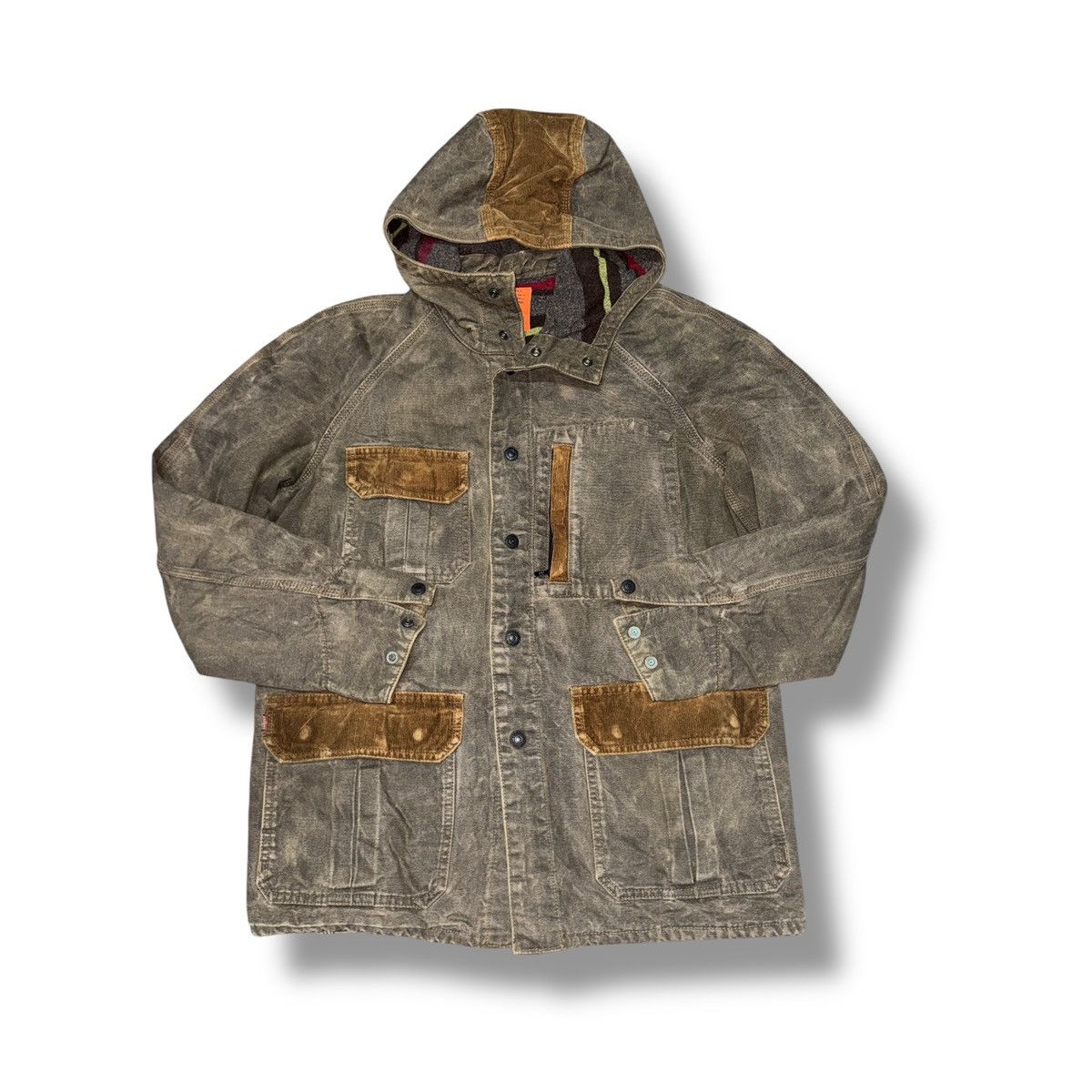 Japanese Brand GO WEST WAX JACKET Size US L / EU 52-54 / 3 - 1 Thumbnail