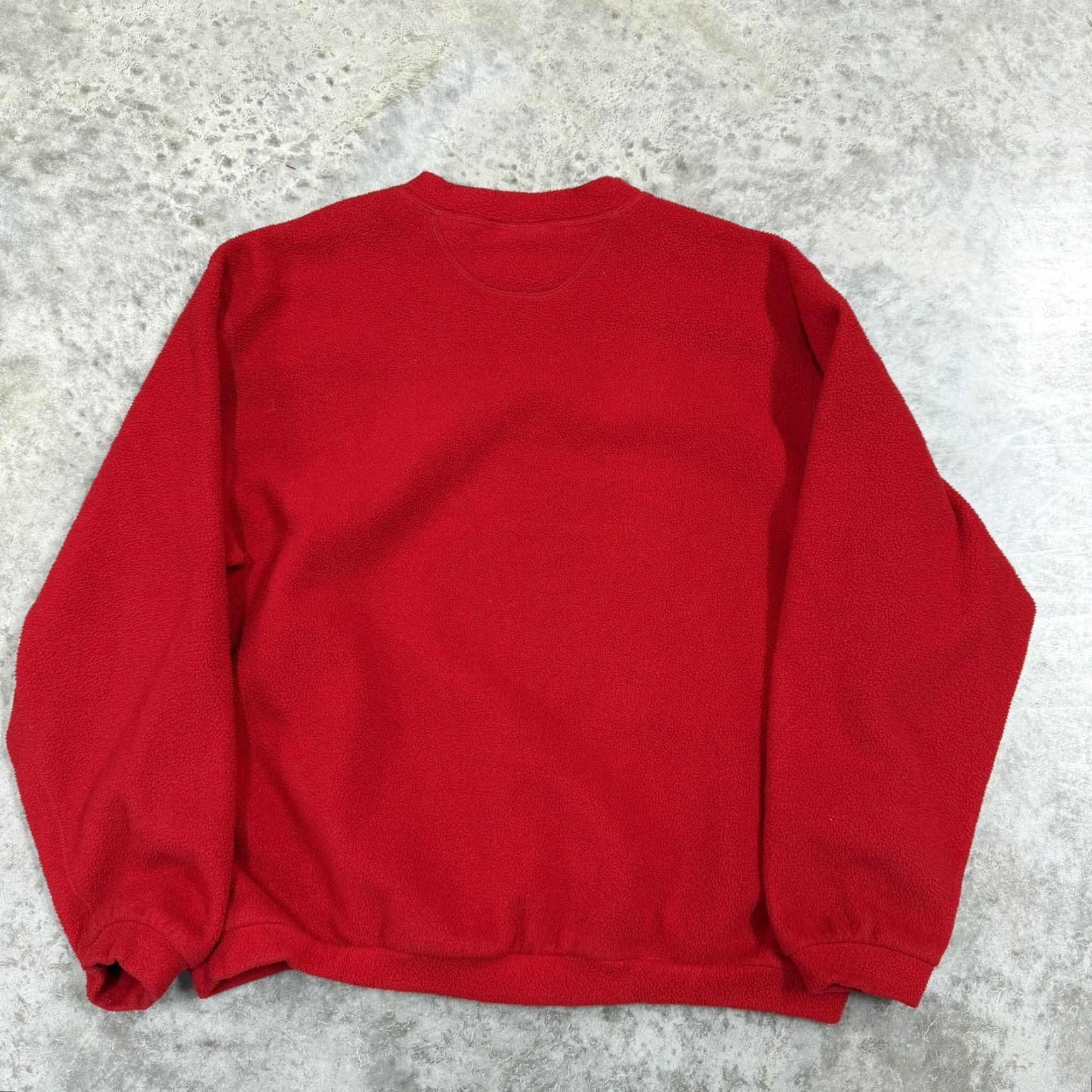 Vintage VINTAGE Perigee Sweatshirt Mens Large Red Fleece Crewneck USA 90s Embroidered Logo Crew Neck Pullover Solid Pattern Outdoor Ski Belts Size US L / EU 52-54 / 3 - 5 Thumbnail