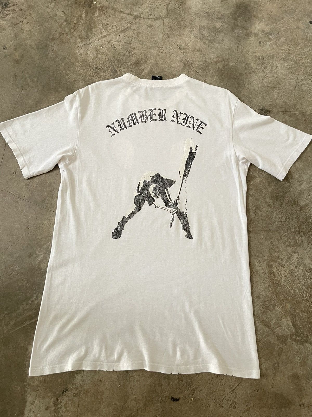 Number (N)ine OG SS04 Number Nine The Clash Double Skull Tee | Grailed