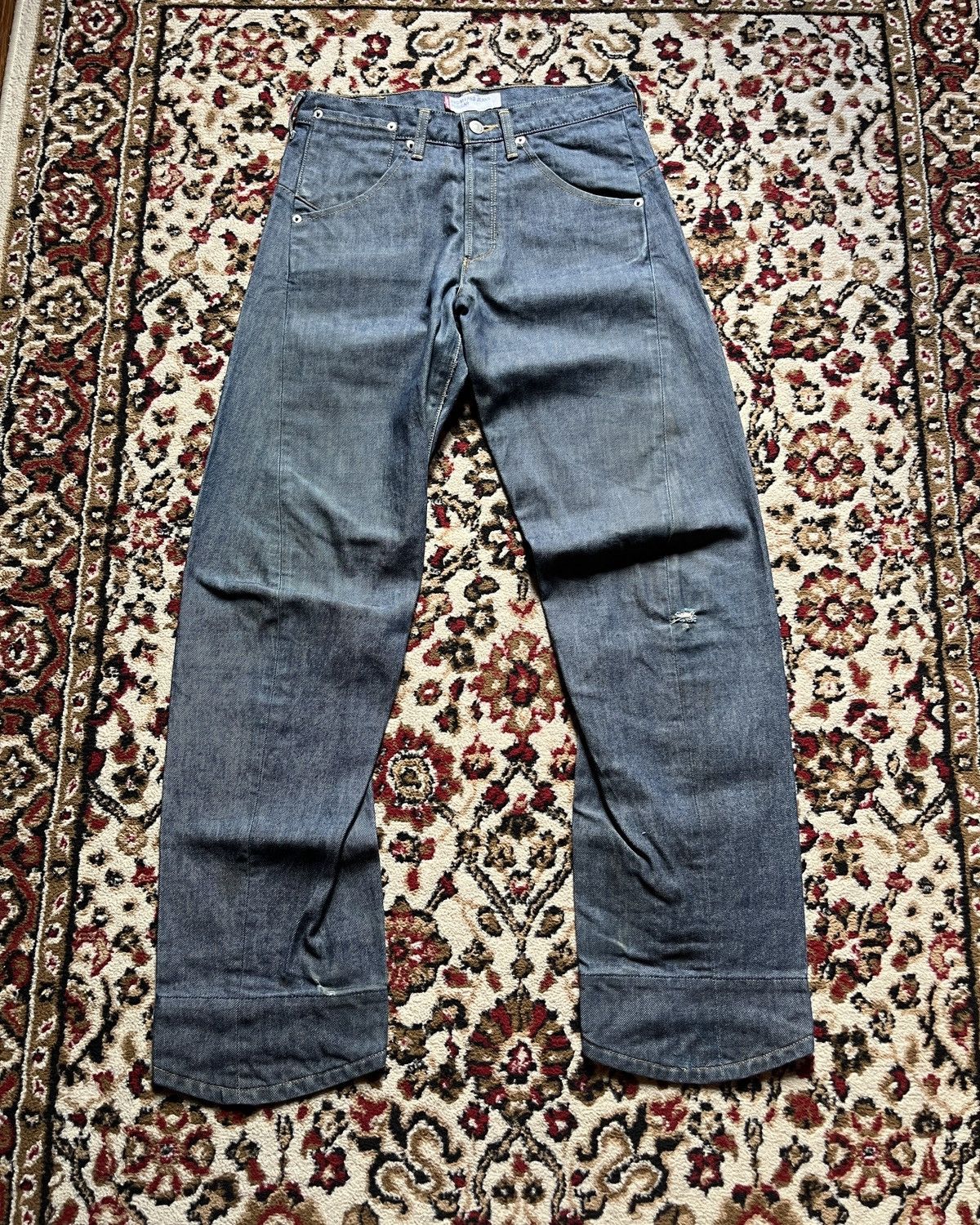Levi's 2000’s Levi’s Engineered Raw Indigo Jeans Size US 30 / EU 46 - 5 Thumbnail