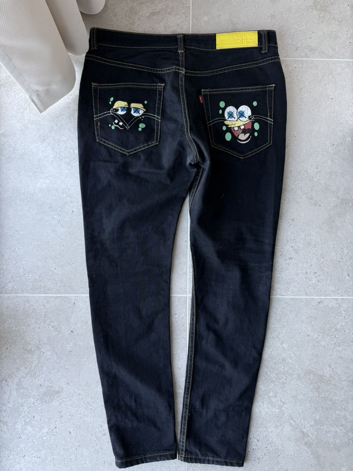 Levi's Levis Spanch Bob Original Fake Japan Denim Jeans Size US 36 / EU 52 - 2 Thumbnail