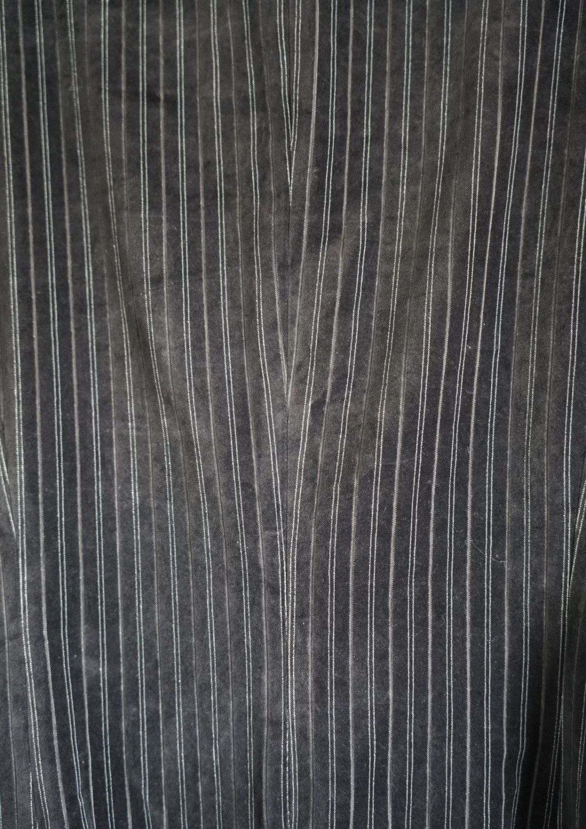 Yohji Yamamoto Yohji Yamamoto 05aw Purple Velvet Striped Blazer K4 Size US XL / EU 56 / 4 - 5 Thumbnail