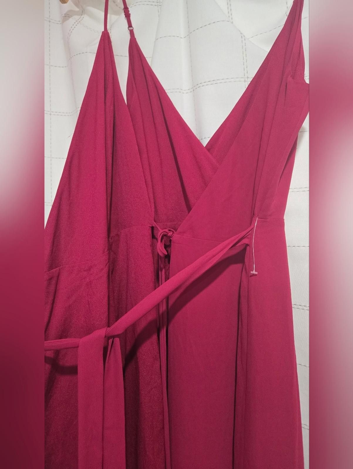 Lil Wayne Wayf The Angelina Sleeveless Wrap Gown Size XS / US 0-2 / IT 36-38 - 5 Thumbnail