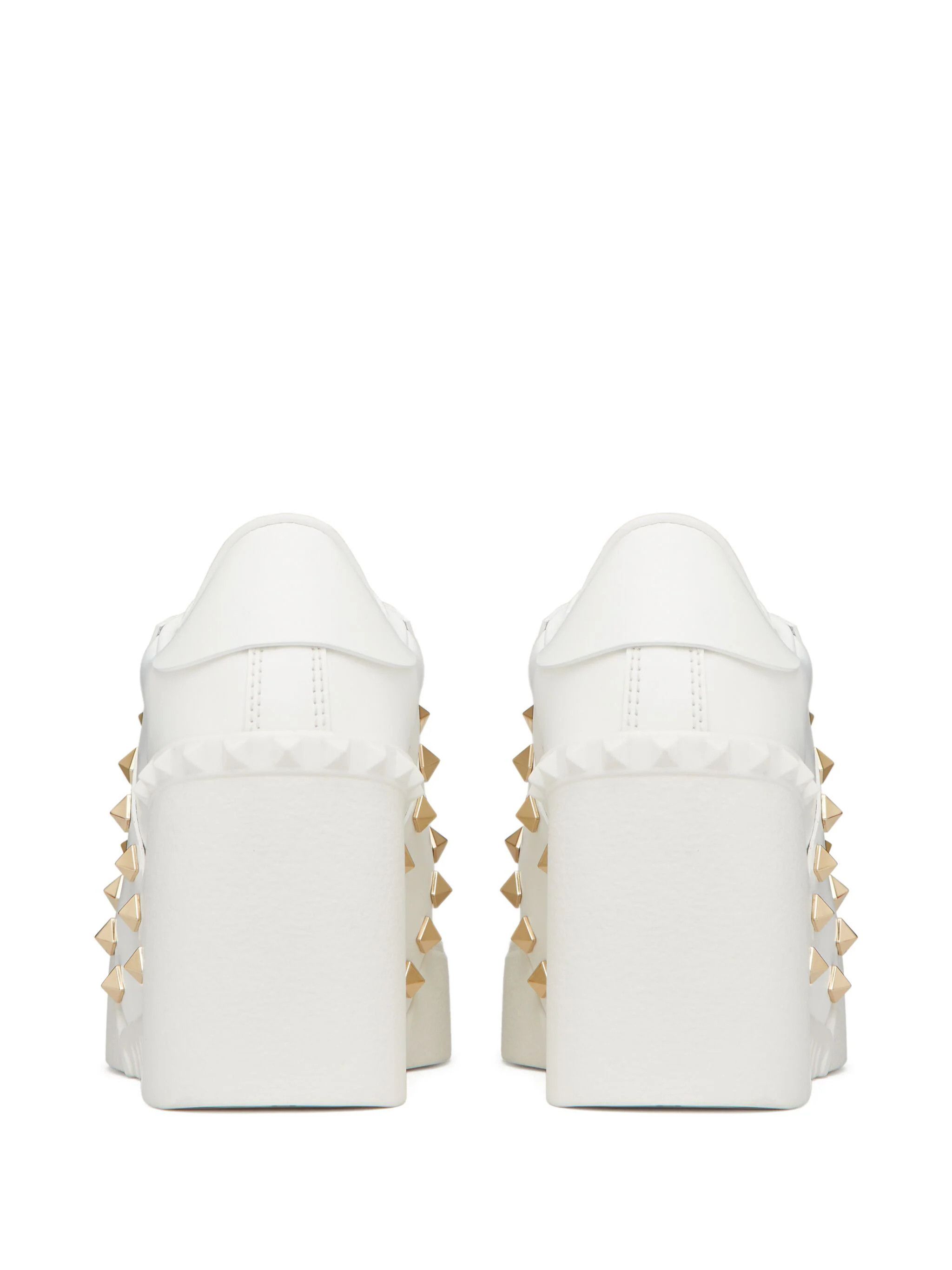 Valentino o1s22i1n0924 Open Disco Wedge Sneakers in White Size US 9 / IT 39 - 3 Thumbnail