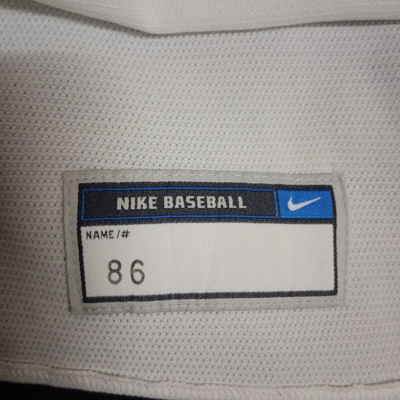 Nike Seibu Lions Tetsuya Shiozaki Game Worn Baseball Jersey Size US XL / EU 56 / 4 - 3 Thumbnail