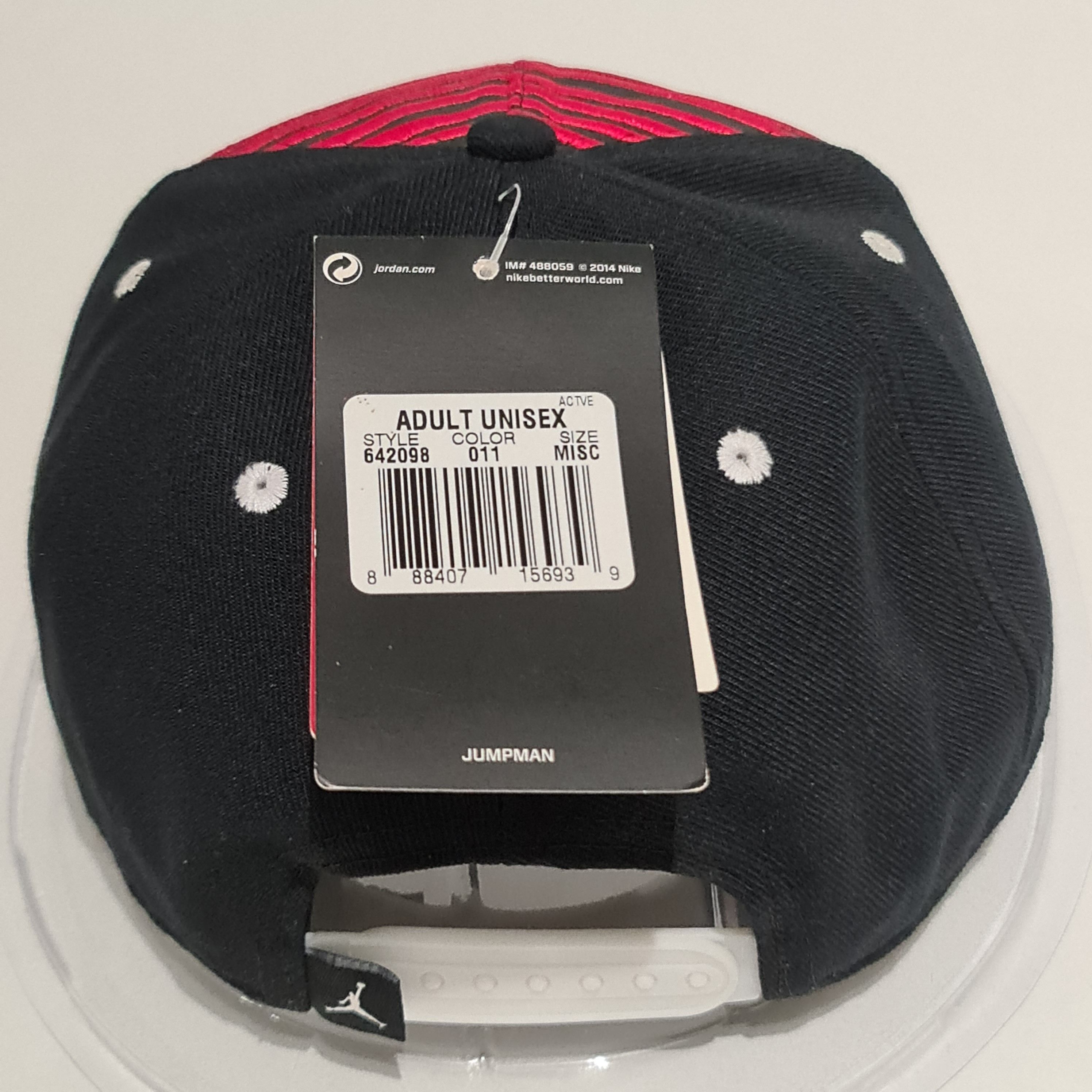 Jordan Brand Jordan Cap Snapback 'MJ Jersey #45' Black/Red Size ONE SIZE - 9 Thumbnail