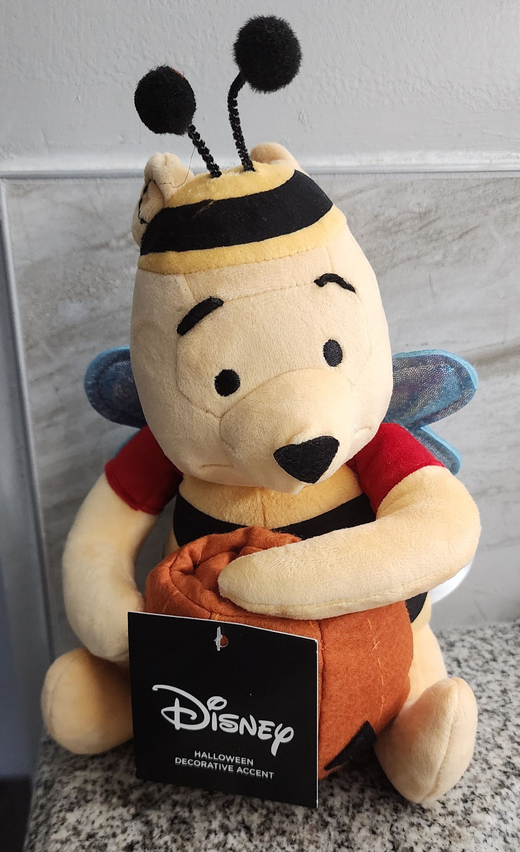 Disney NWT Disney Winnie-The-Pooh Halloween Plush Decor Celebrate Size ONE SIZE - 1 Thumbnail