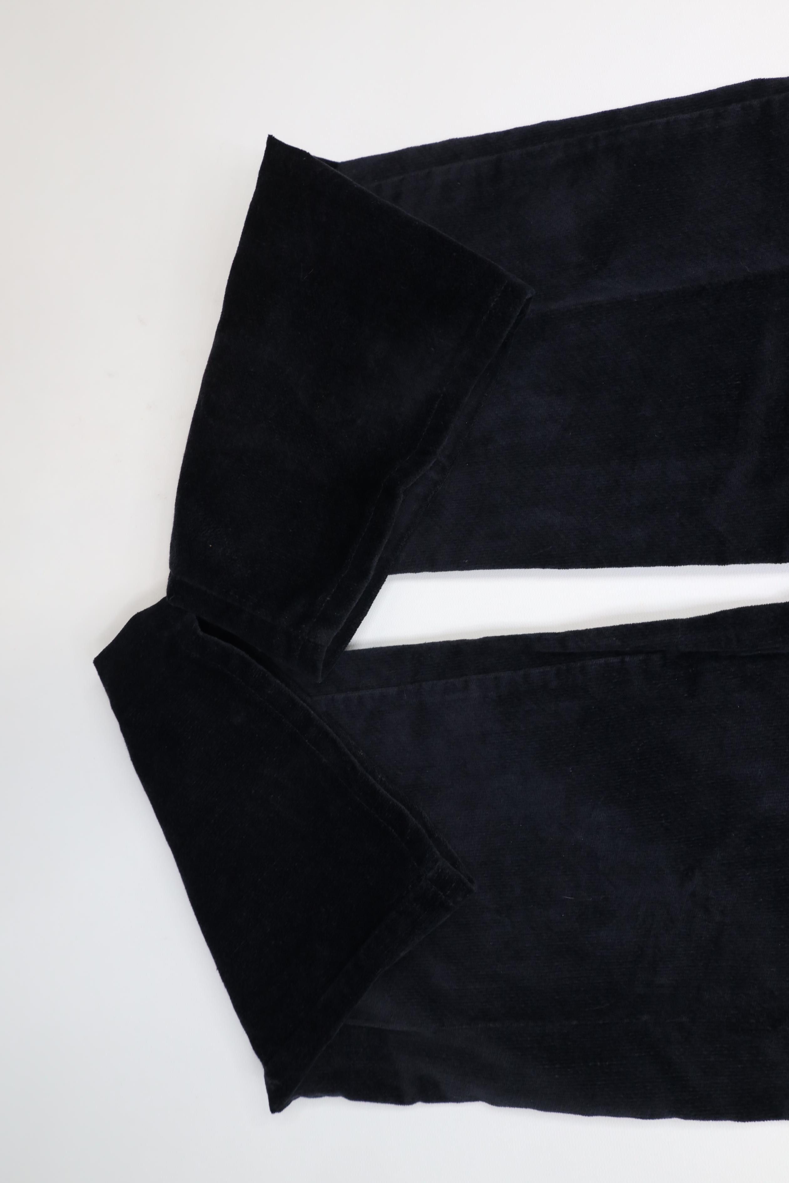 Vintage Vintage 60s 70s Streetwear Velour Corduroy Wide Leg Pants Size 36" / US 14 / IT 50 - 5 Thumbnail