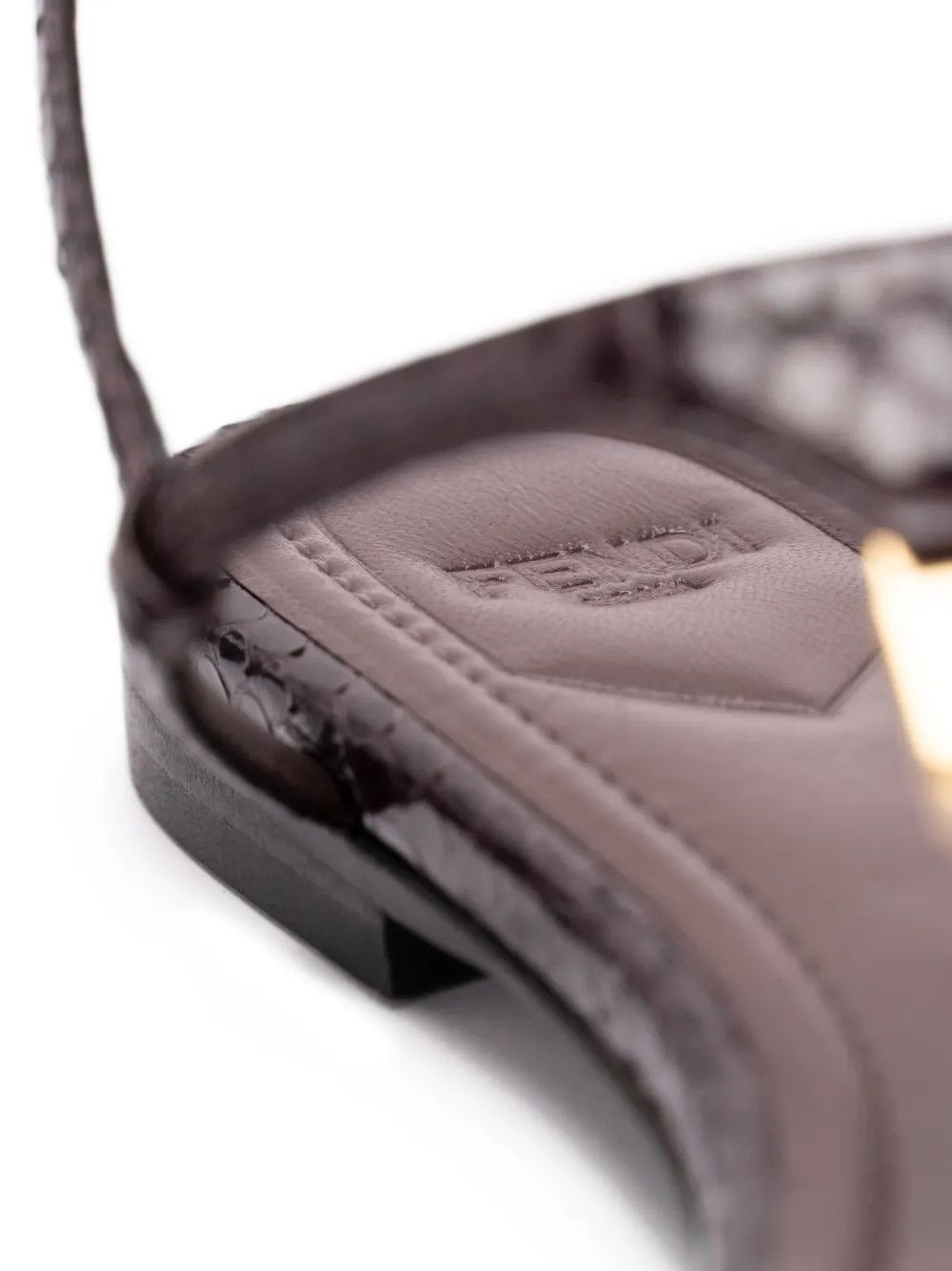 Fendi o1s1wg110426 Ffold in Brown Size US 9 / IT 39 - 6 Thumbnail