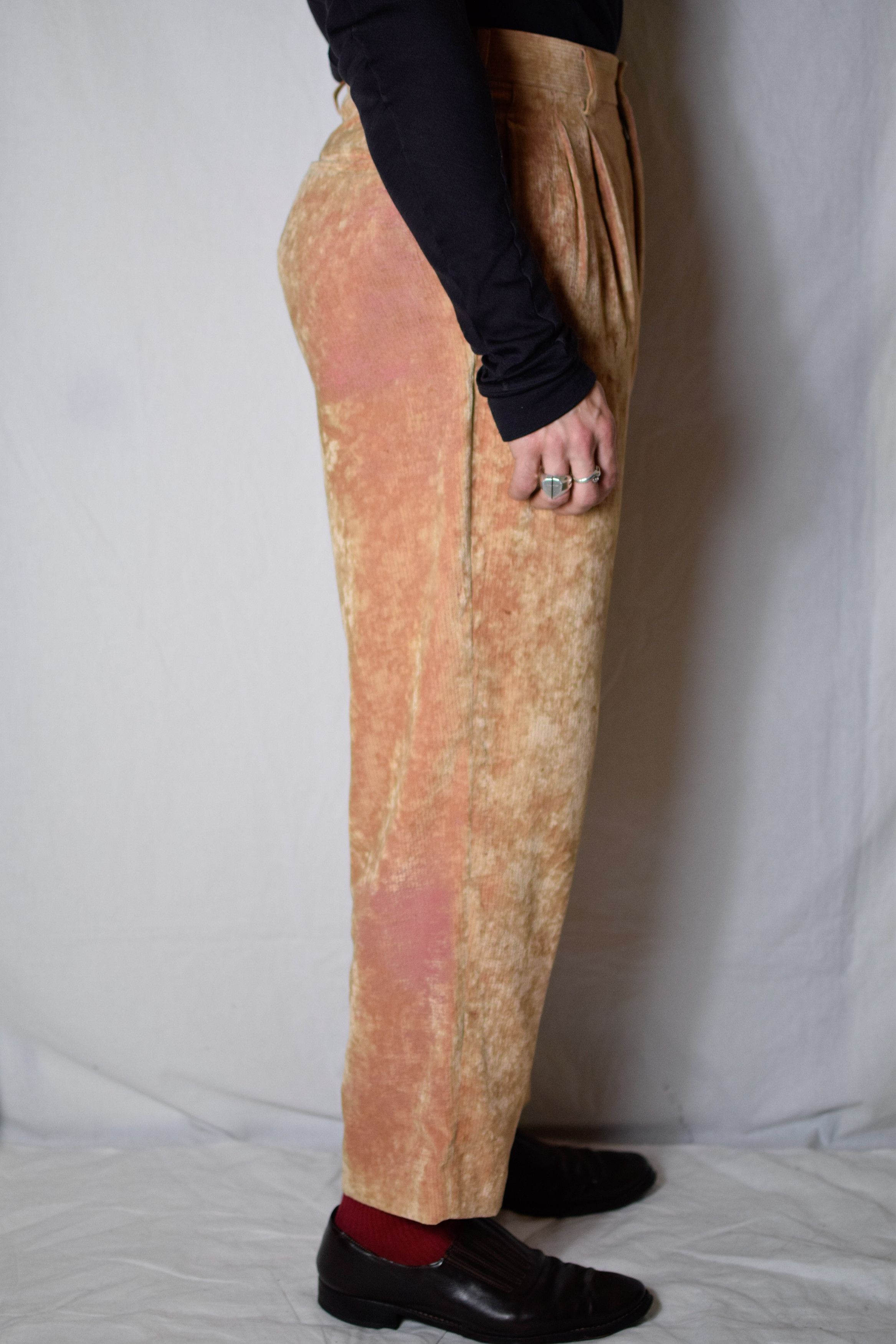 Yohji Yamamoto YYPH Archive AW94 Velvet Corduroy Pants - HV-P01-211 Size US 30 / EU 46 - 5 Thumbnail