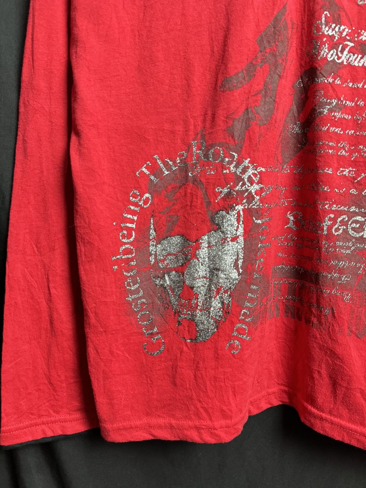 Hysteric Glamour × If Six Was Nine × Japanese Brand Remakgear Poem Skulls Long Sleeve Size US L / EU 52-54 / 3 - 4 Thumbnail