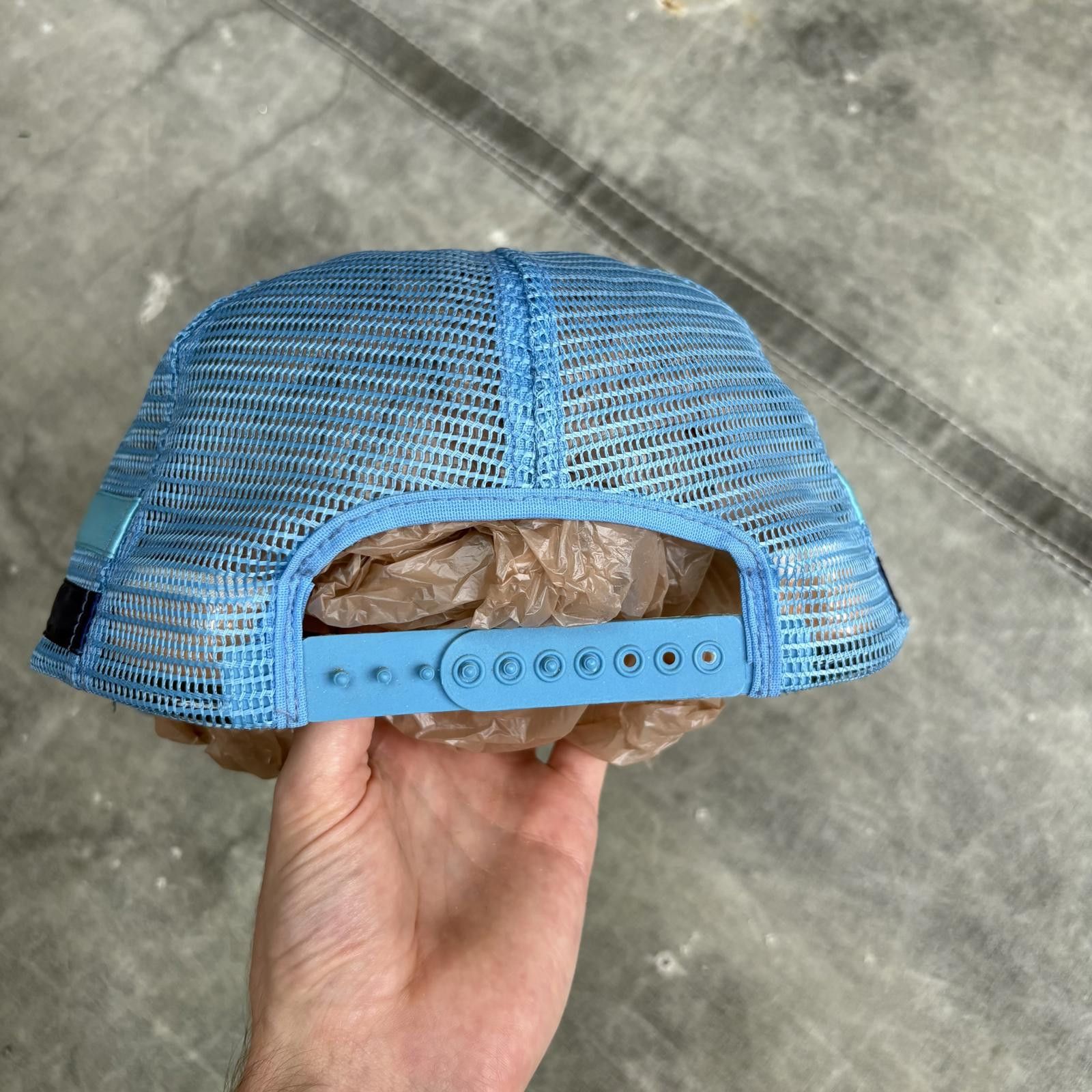 Vintage Vintage 80s Fel-Pro Performance Product 2 Stripe Trucker Hat Size ONE SIZE - 3 Thumbnail