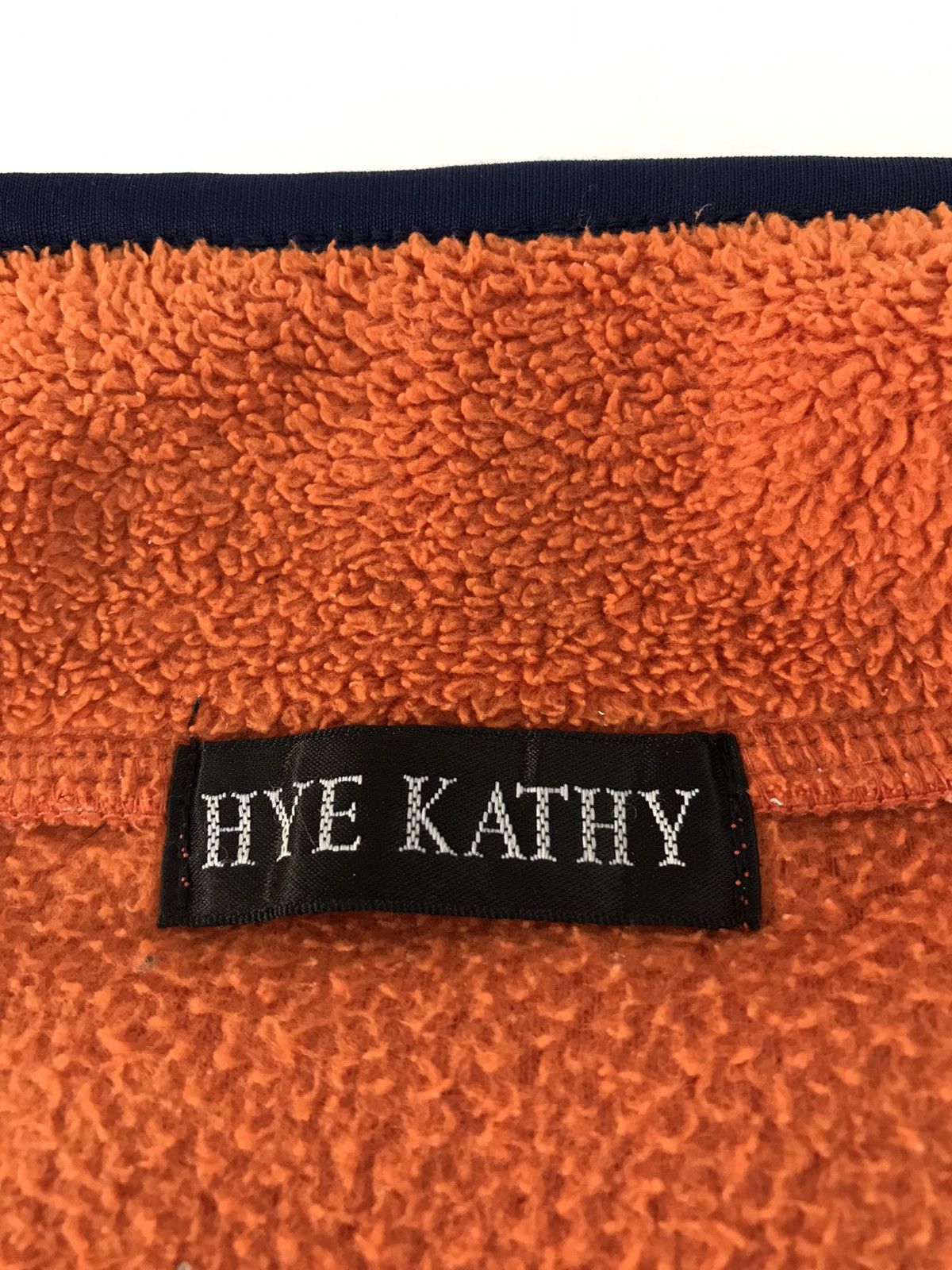 Japanese Brand Vintage Hye Kathy Sherpa Fleece Jacket Zipper Style Size US M / EU 48-50 / 2 - 8 Thumbnail
