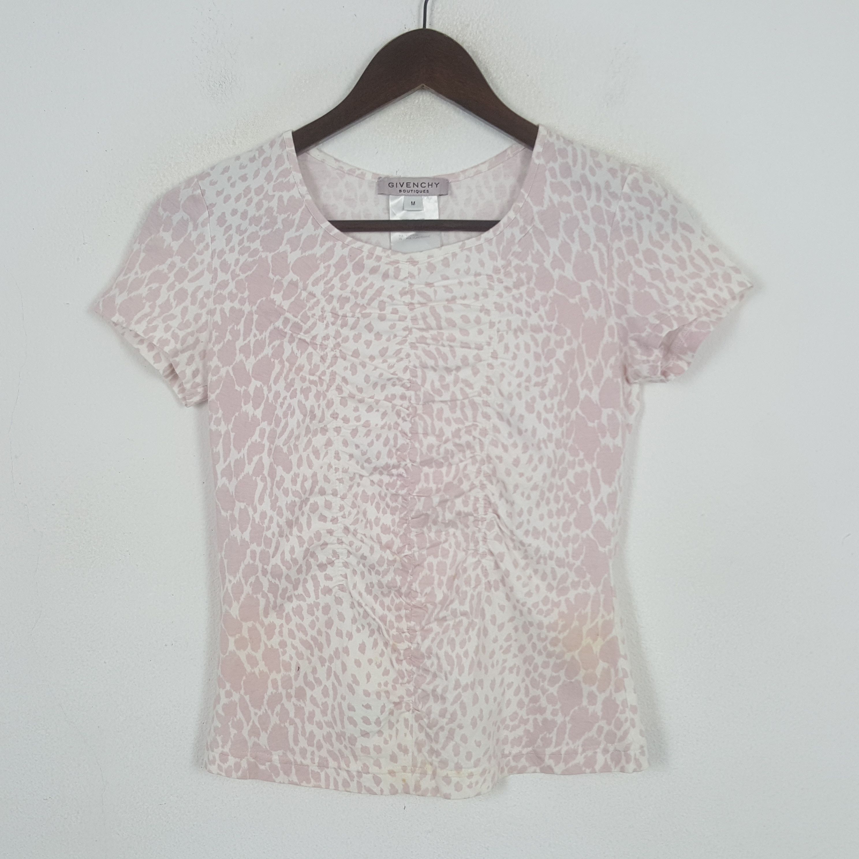Givenchy Vintage Givenchy Luxury Brand Tshirt Size S / US 4 / IT 40 - 1 Thumbnail