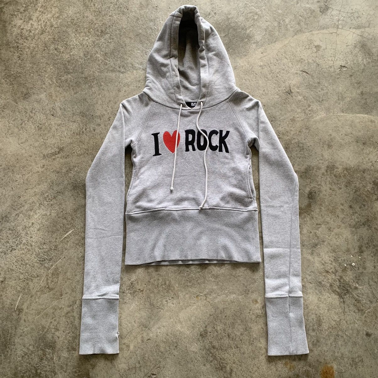 Le Grande Bleu (L.G.B.) 2000’s Gladnews I ❤️ ROCK Hoodie Size S / US 4 / IT 40 - 1 Thumbnail