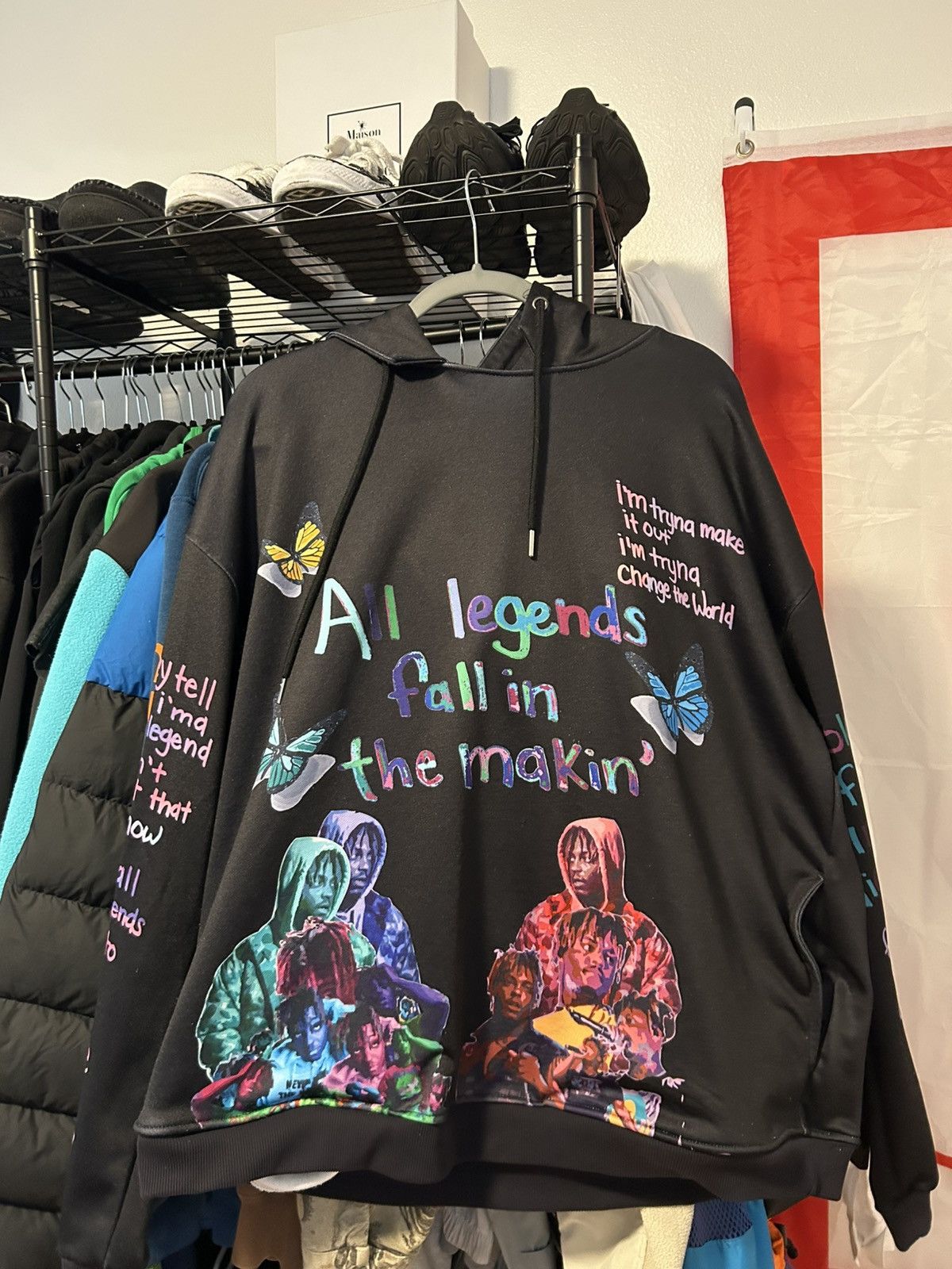 Other Custom Juice Wrld Sweatshirt Size US L / EU 52-54 / 3 - 1 Thumbnail