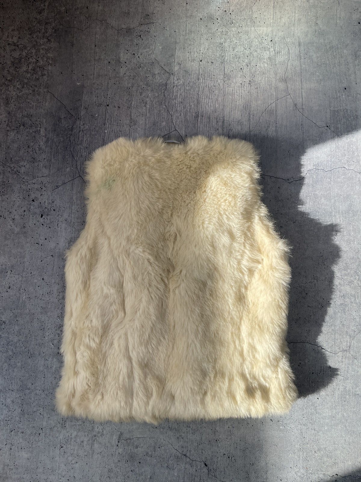 Vintage Fur vintage white vest Size US XS / EU 42 / 0 - 4 Thumbnail