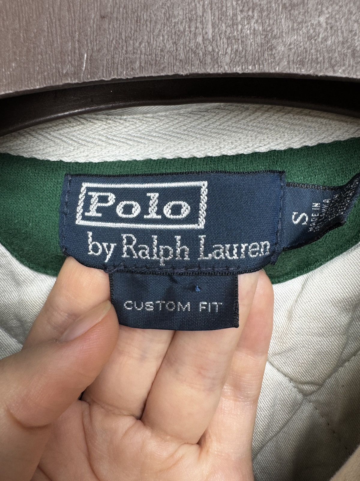 Polo Ralph Lauren Polo Ralph Lauren vintage green rugby polo shirt y2k 90 rare Size US S / EU 44-46 / 1 - 8 Thumbnail
