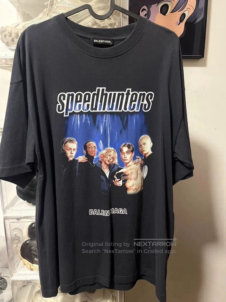 Balenciaga Balenciaga Speedhunters Blue Graphic Tee. Size US XS / EU 42 / 0 - 1 Thumbnail